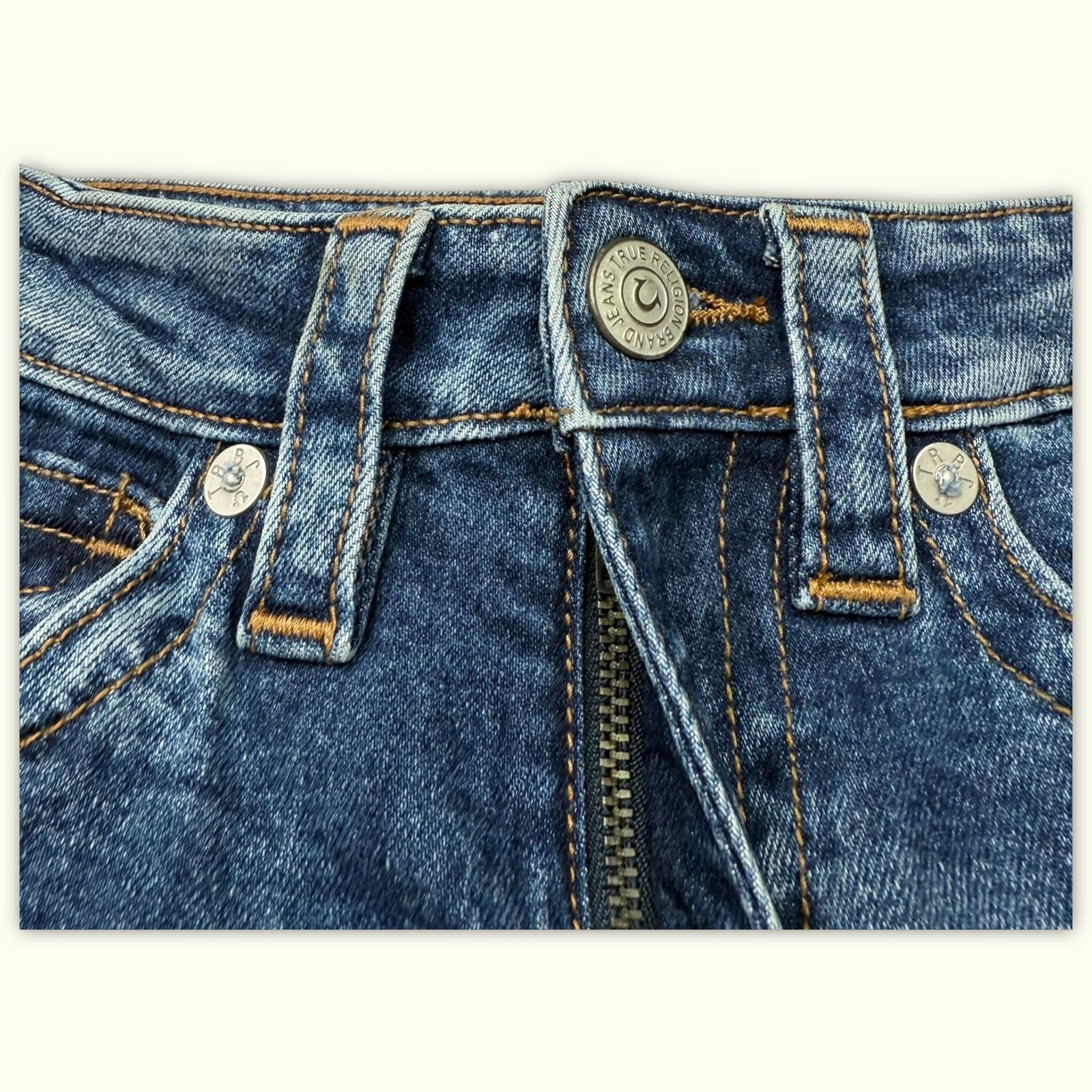 True Religion Jean Bootcut Femme 2010s Y2K – W25