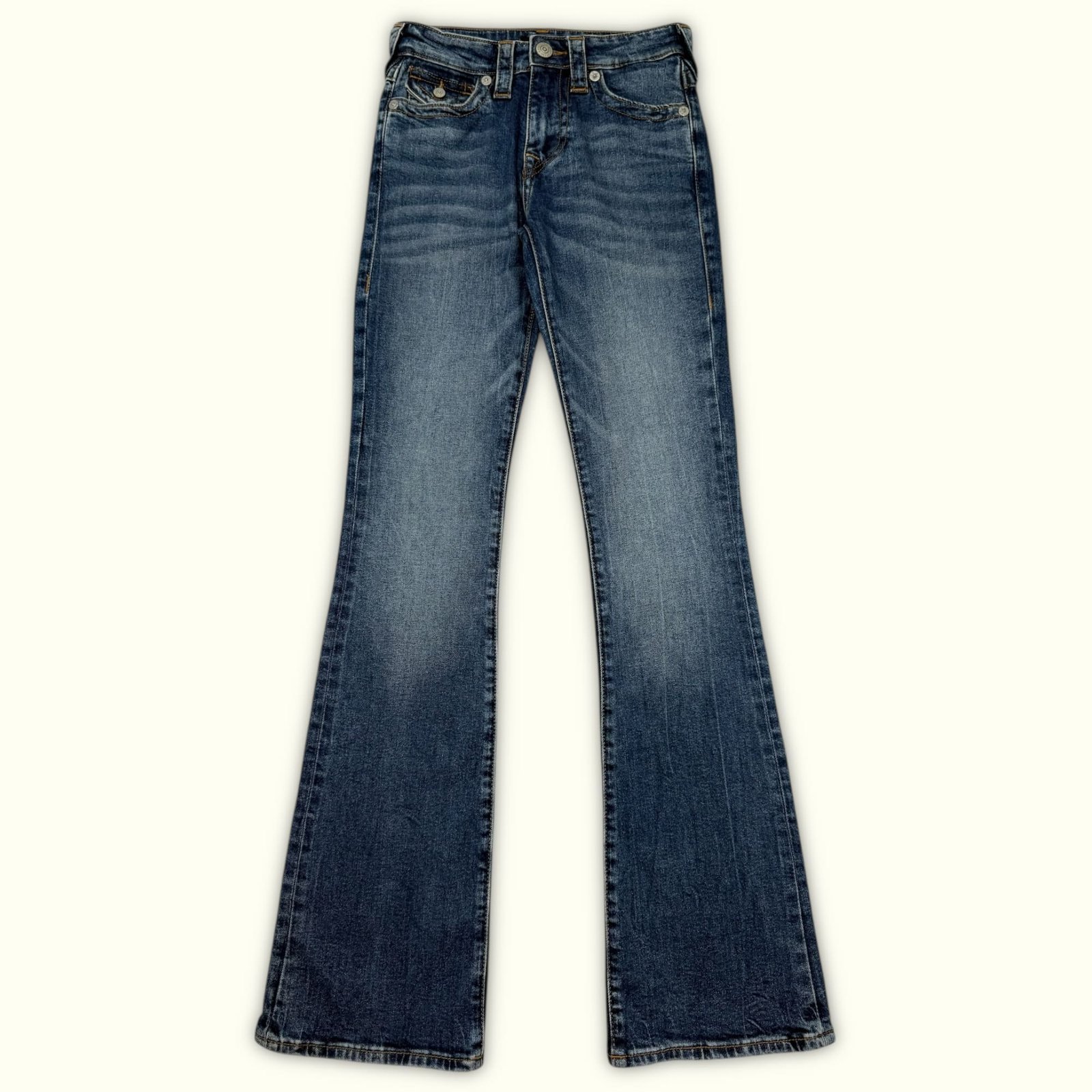 True Religion Jean Bootcut Femme 2010s Y2K – W25