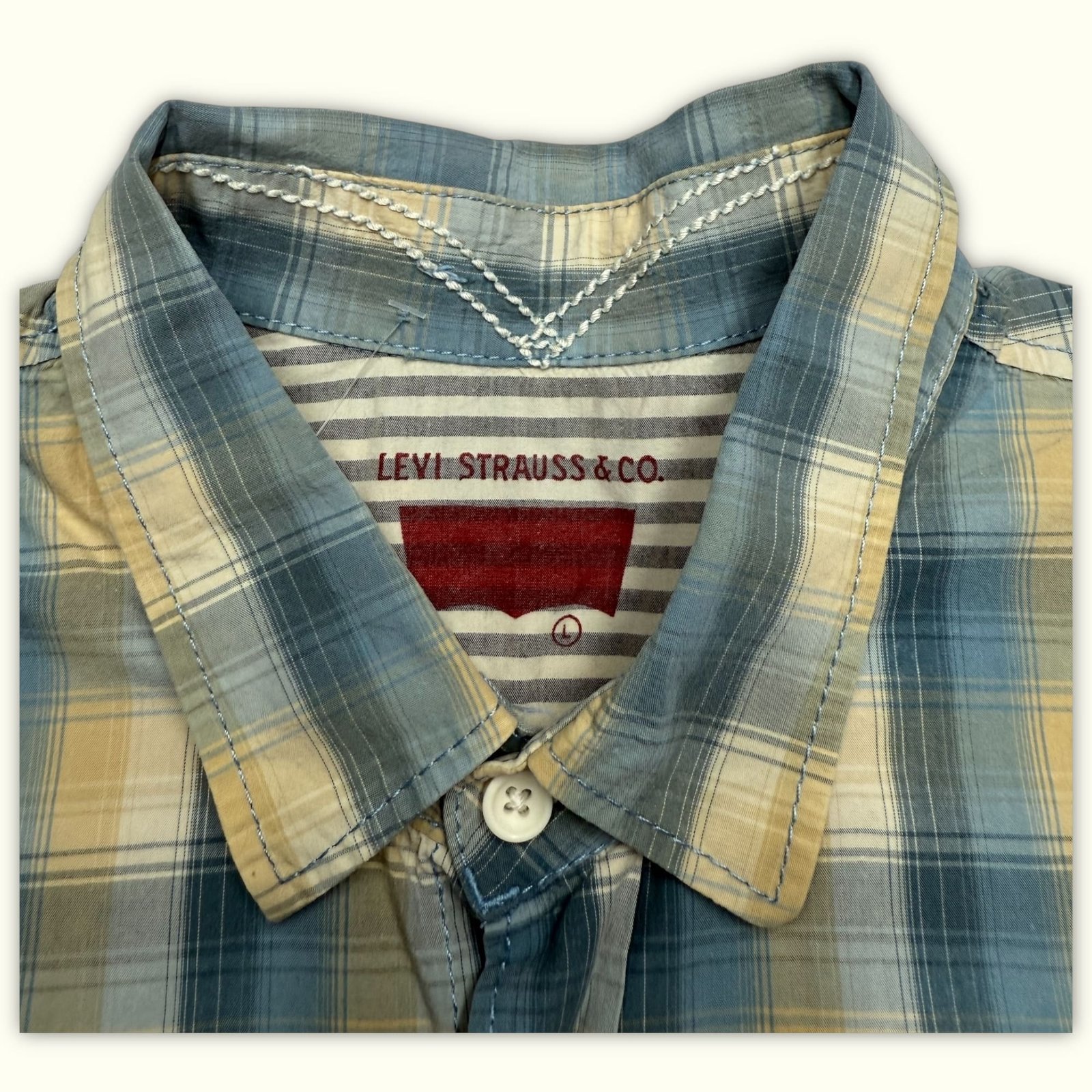 Levi'S Chemise Regular Homme 2000s Western – L