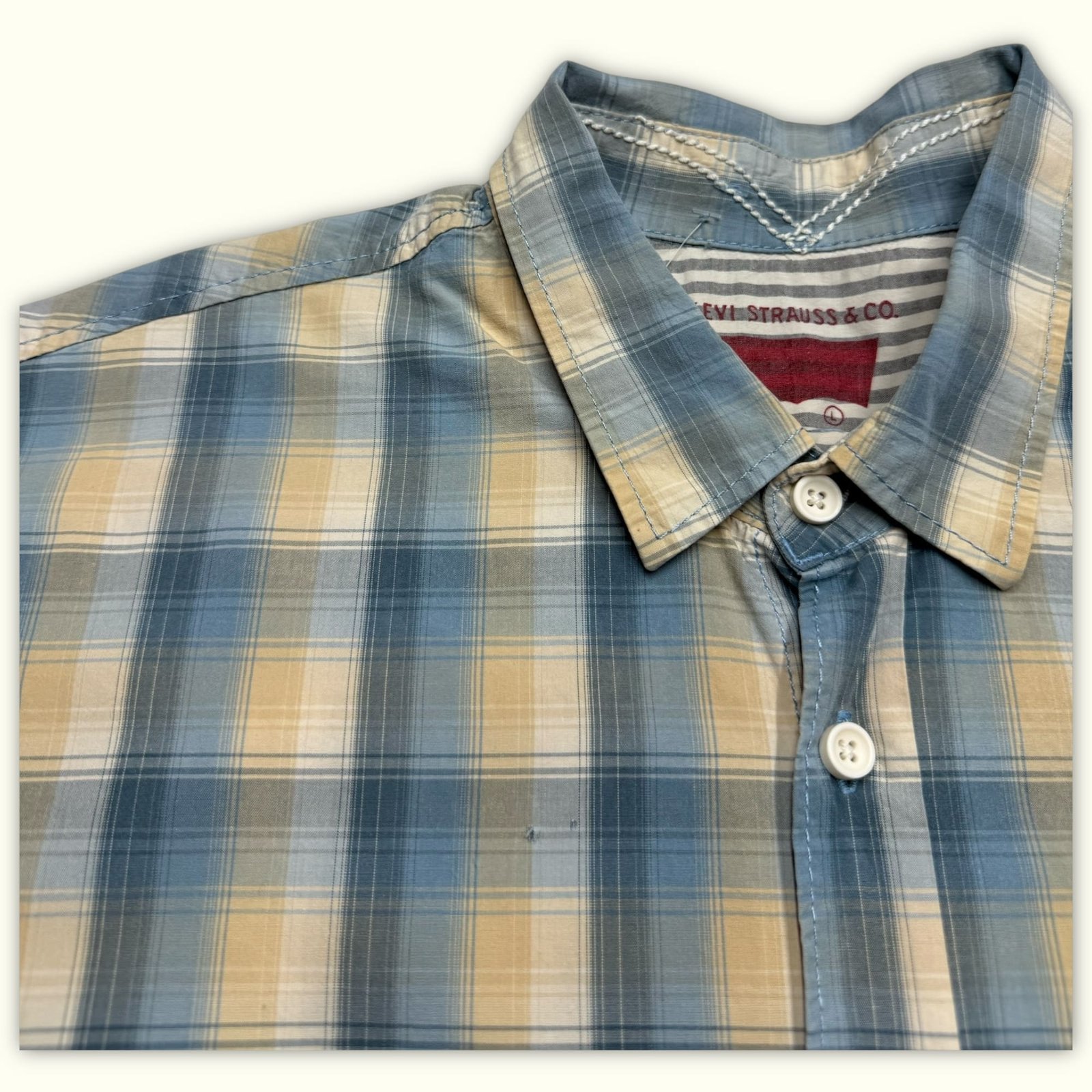Levi'S Chemise Regular Homme 2000s Western – L