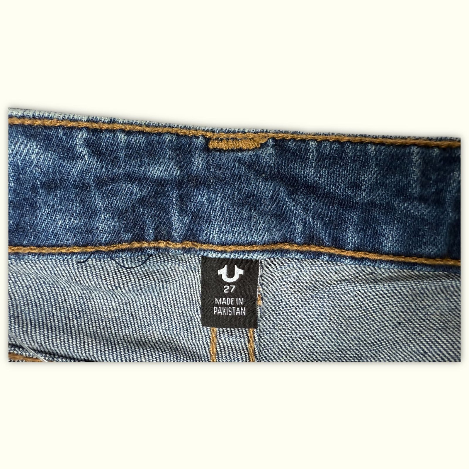 True Religion Jean Évasé Femme 2000s Y2K – W27
