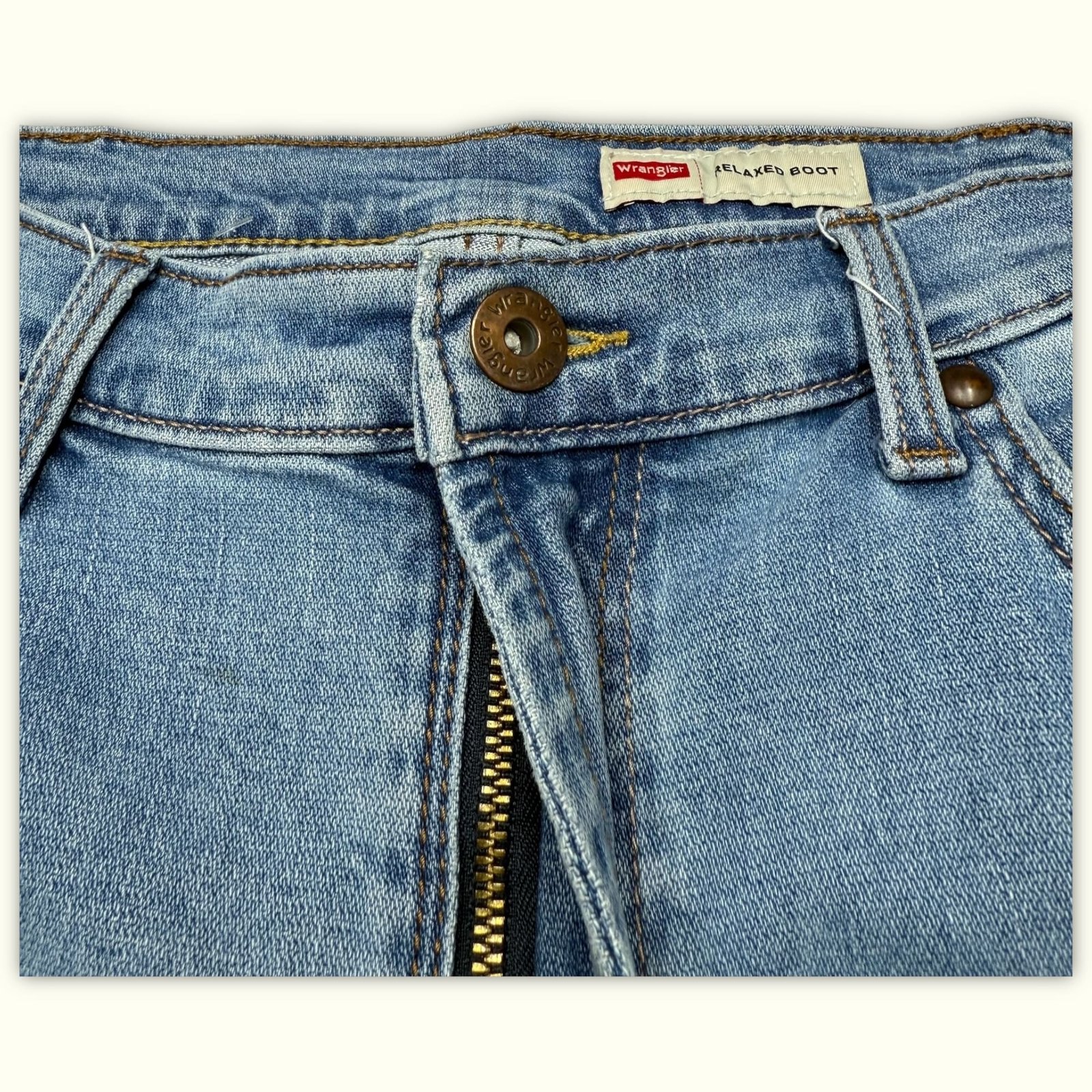 Wrangler Jean Relaxed Homme Western – W34