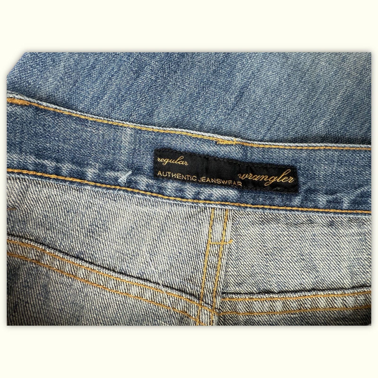 Wrangler Jean Regular Homme 2000s Western – W36