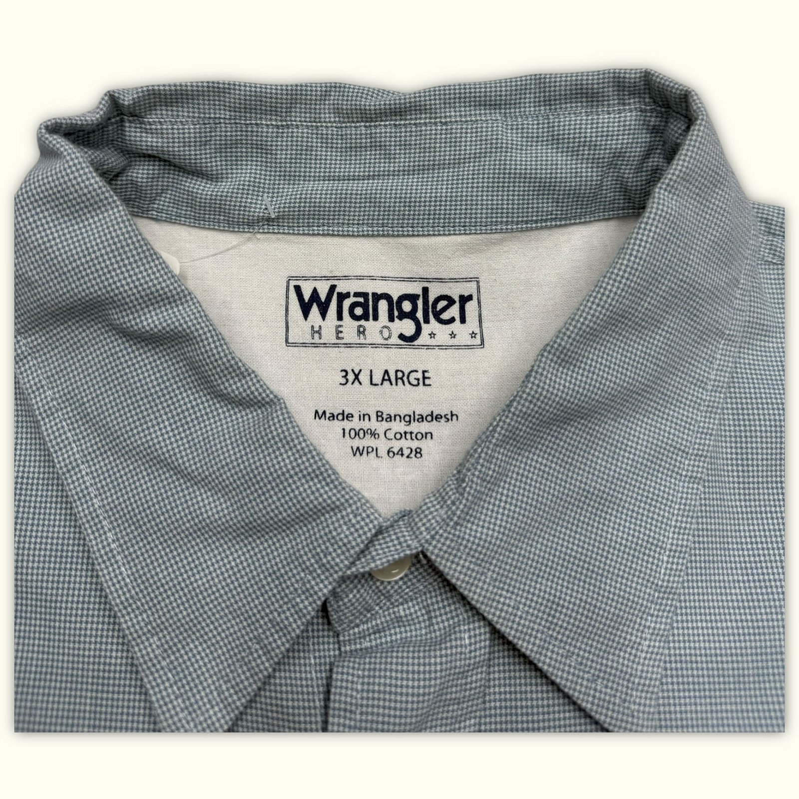 Wrangler Chemise Oversize Homme 2000s Workwear – 3XL
