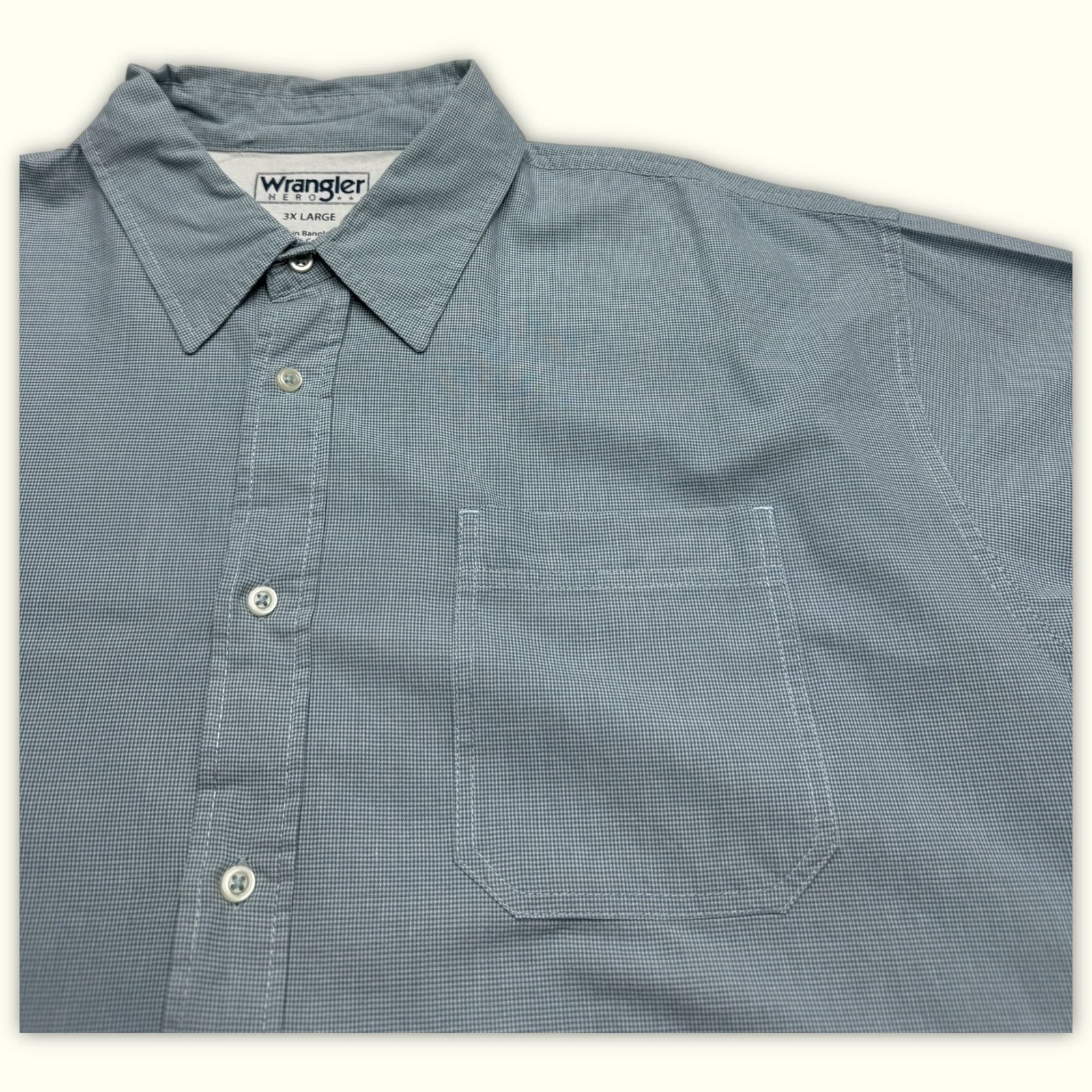 Wrangler Chemise Oversize Homme 2000s Workwear – 3XL