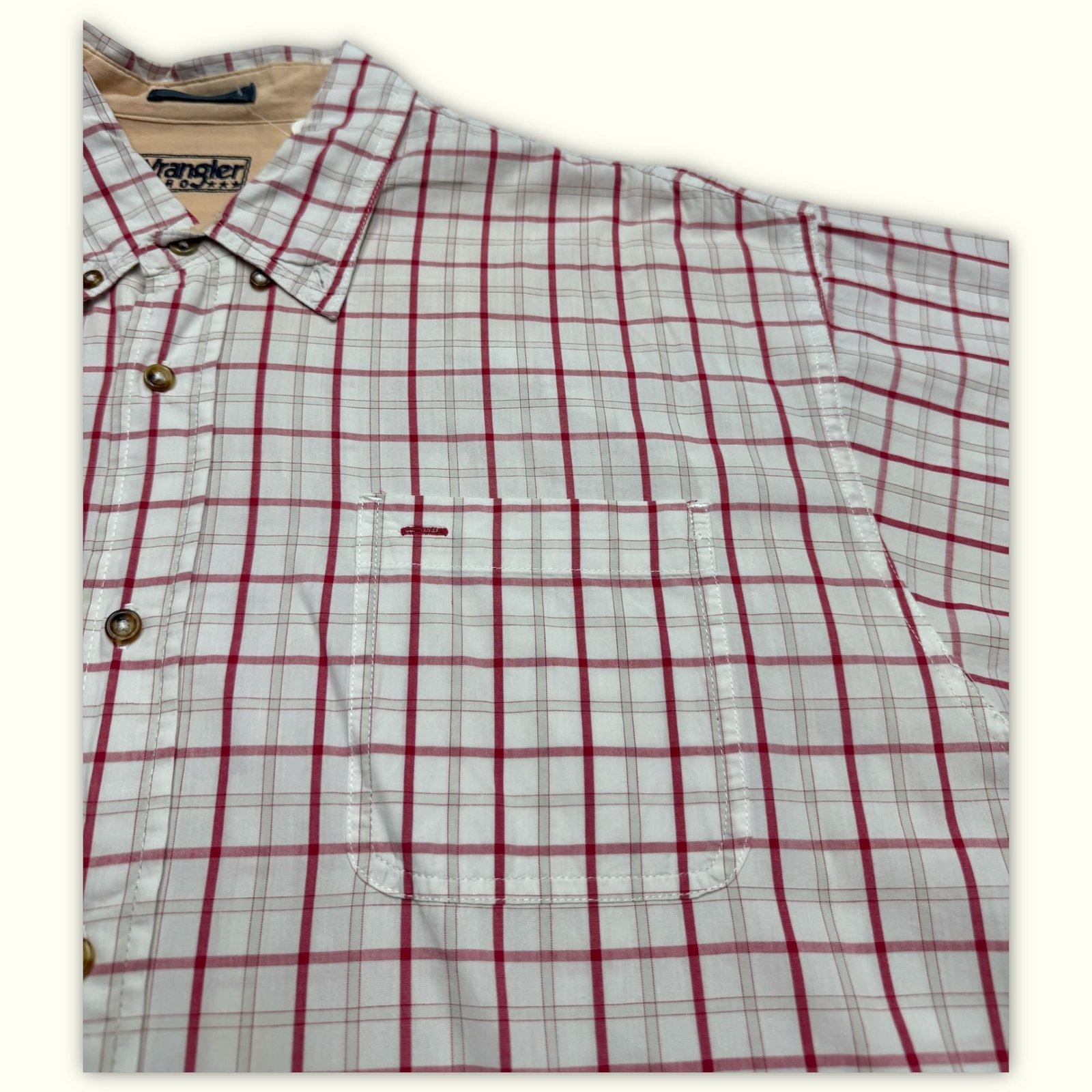 Wrangler Camisa Regular Hombre 2000s Western – XXL