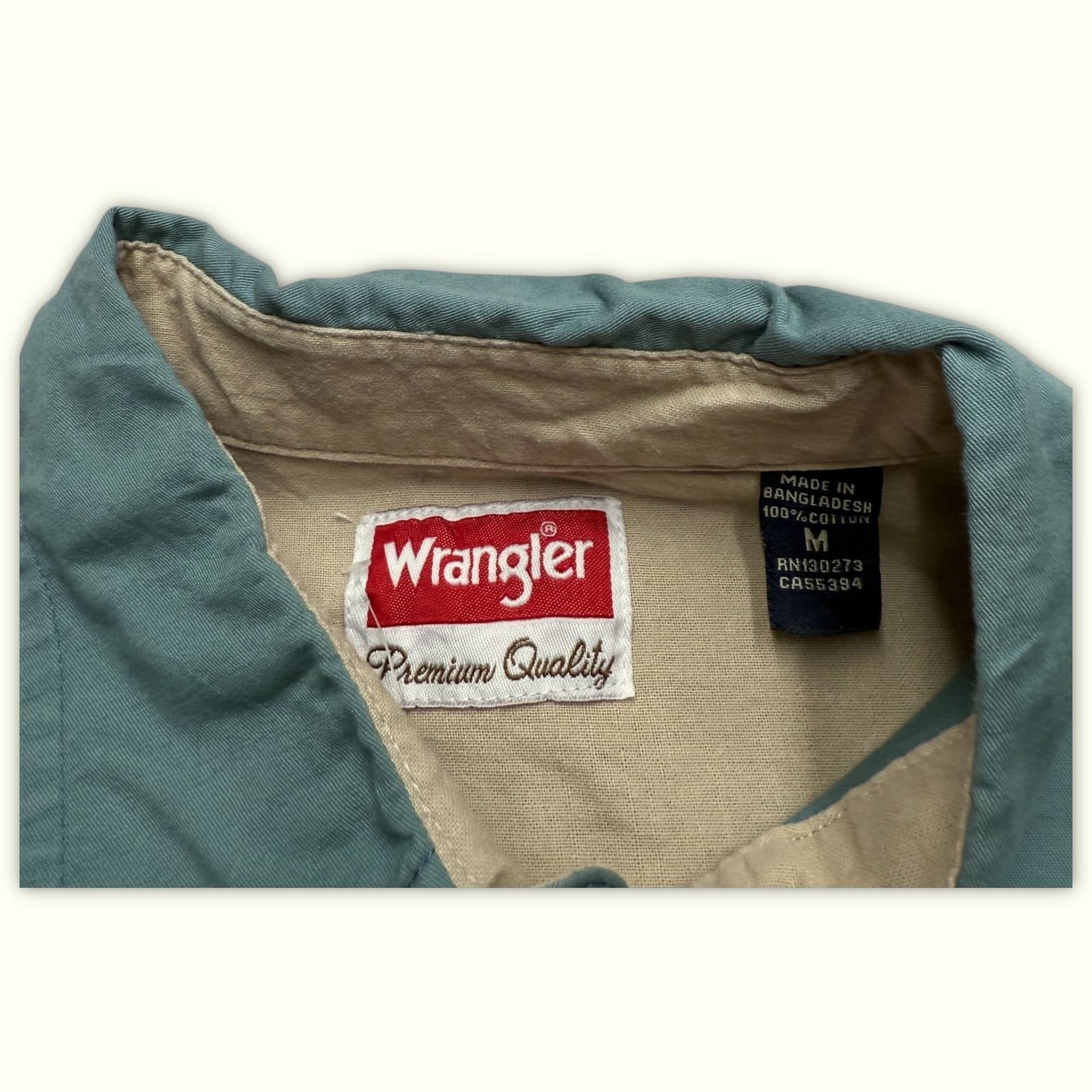Wrangler Chemise Regular Homme 2000s Workwear – M