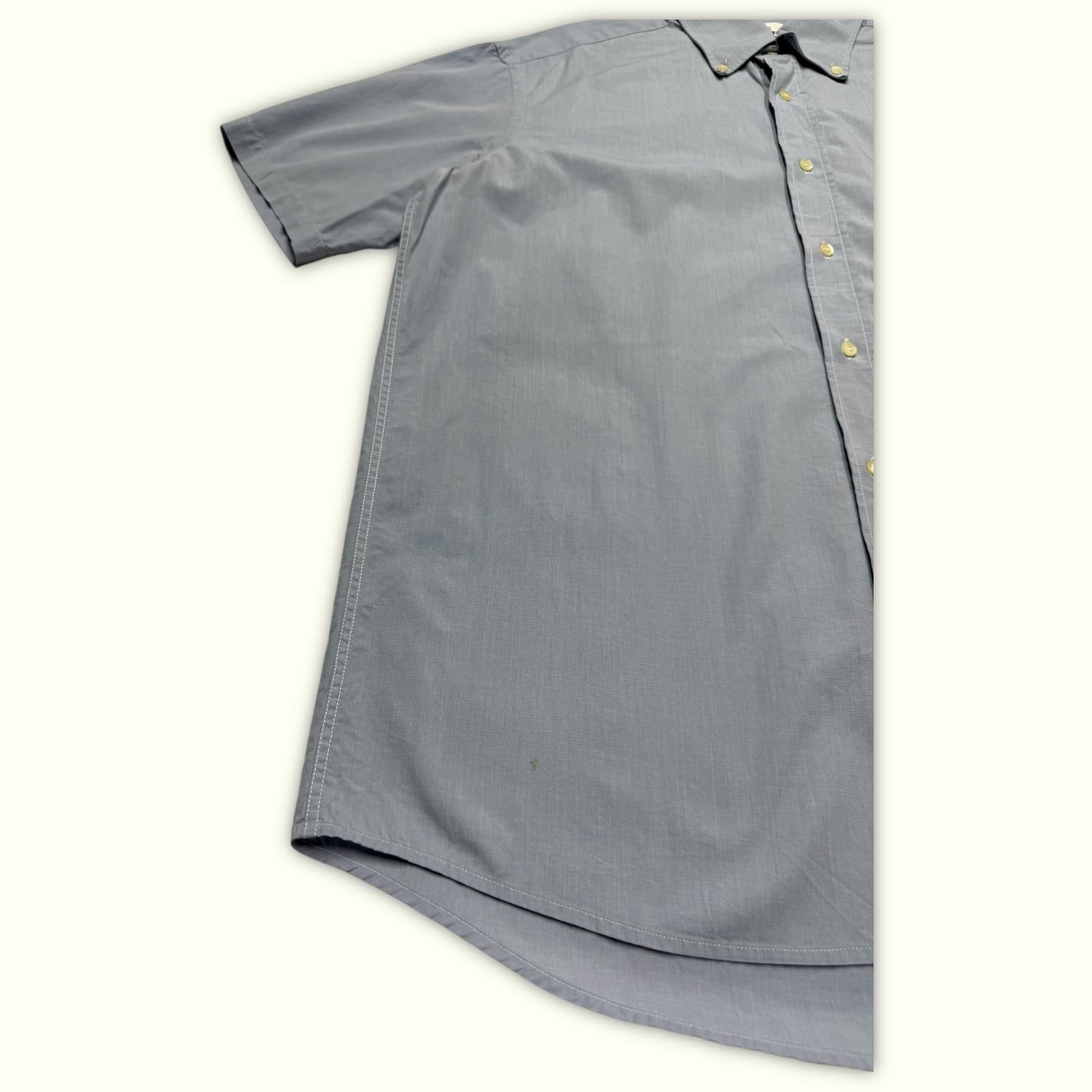 Lacoste Chemise Regular Homme 2000s Preppy – L
