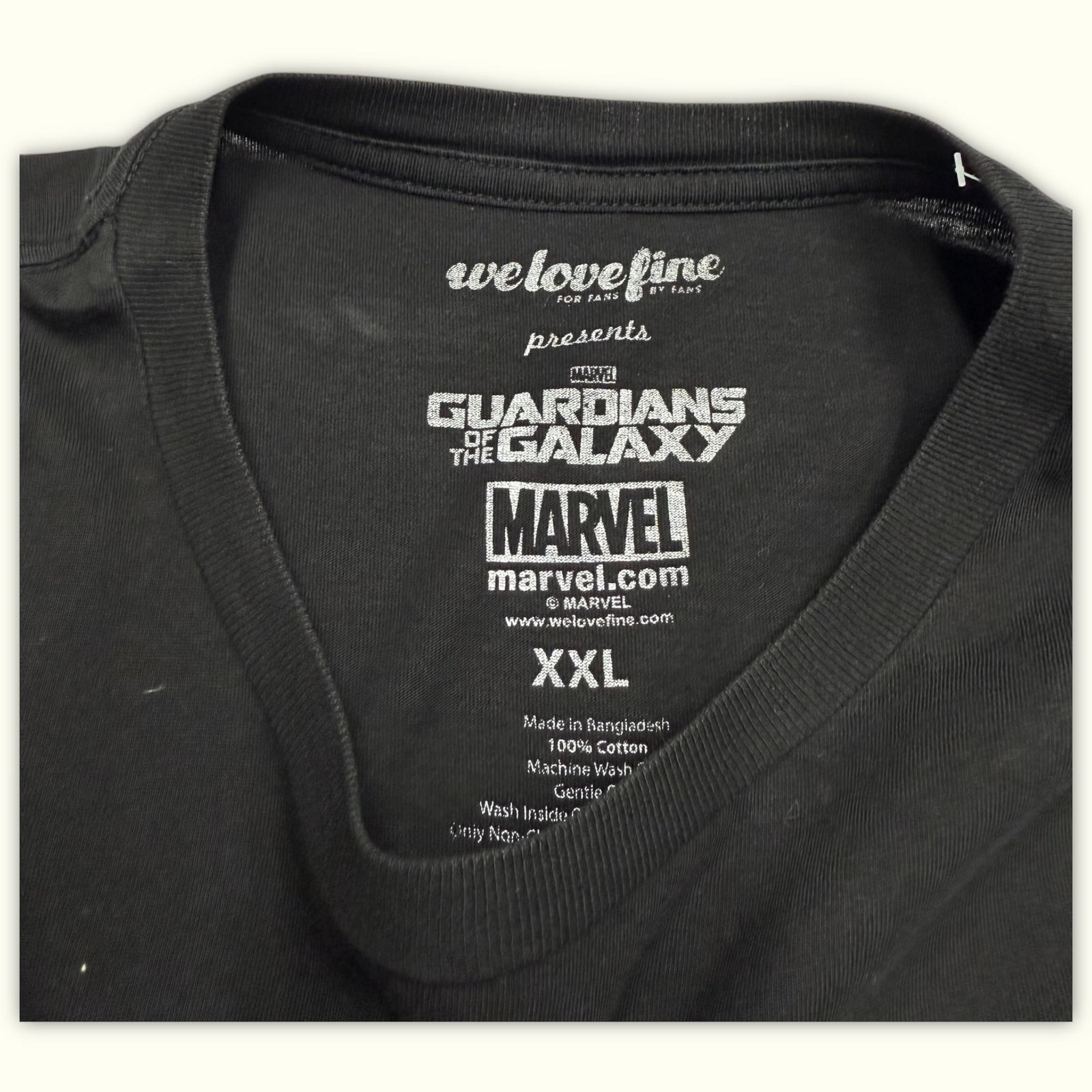 We Love Fine T-shirt Regular Homme 2010s Geek chic – XXL