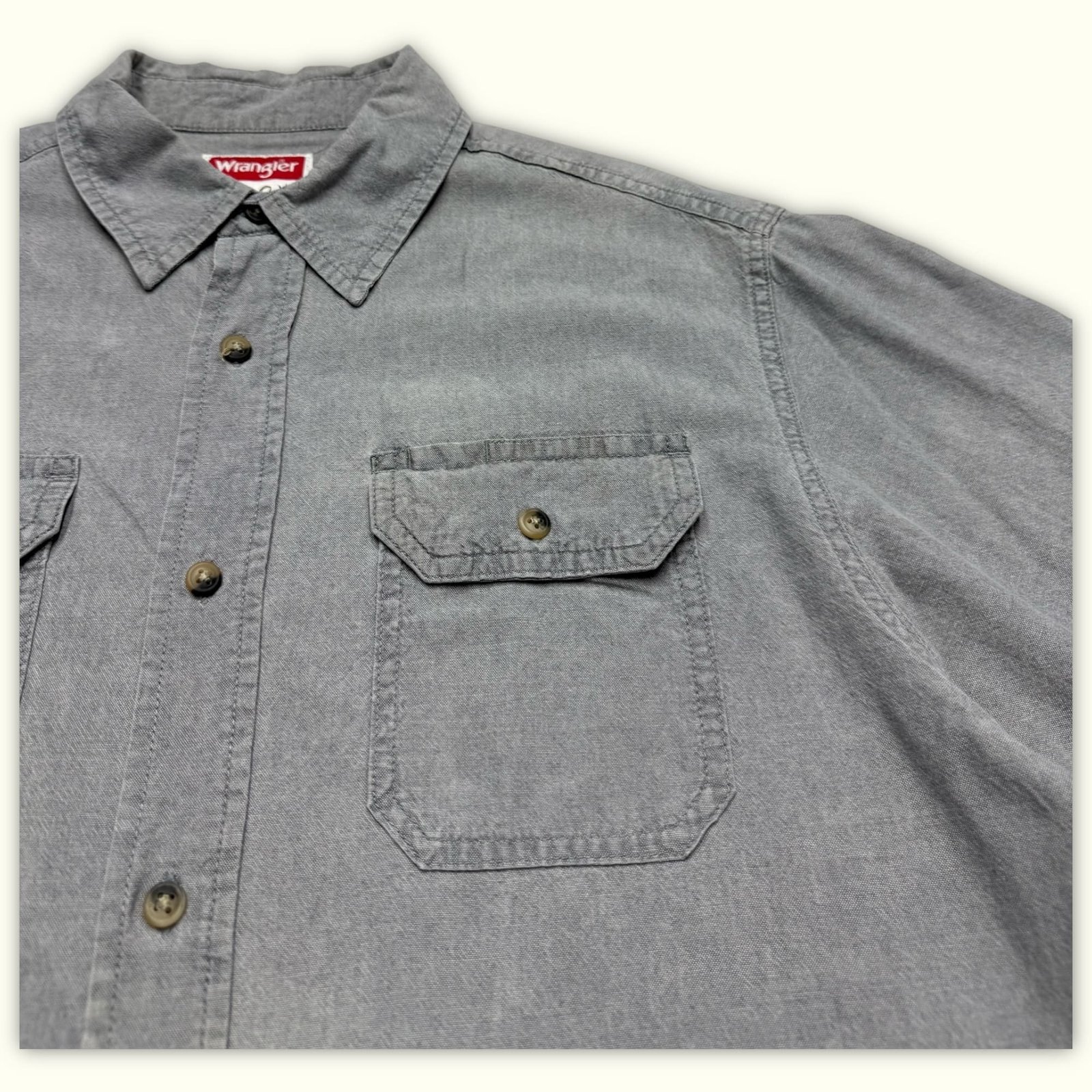Wrangler Chemise Regular Homme 2010s Workwear – M