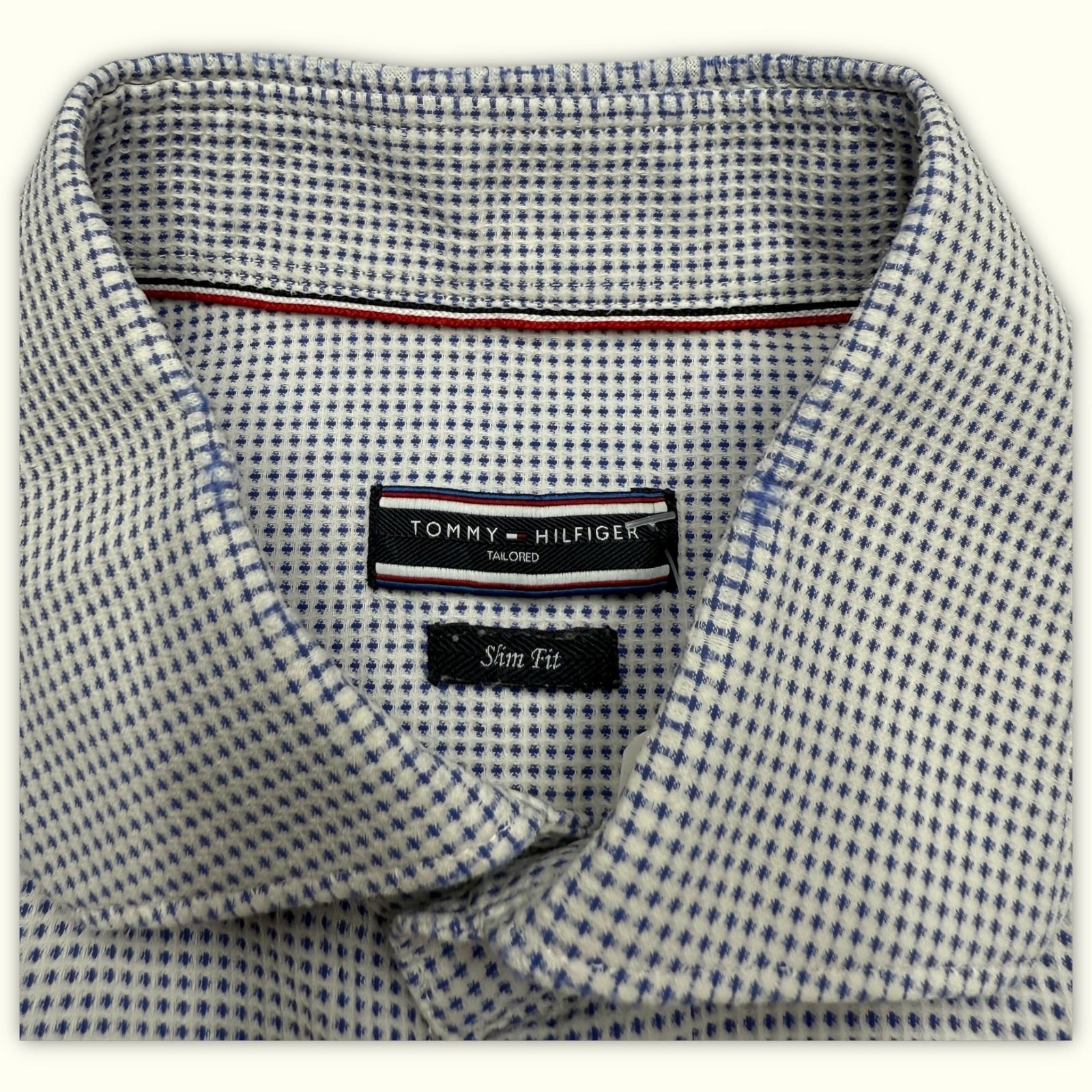Tommy Hilfiger Chemise Slim Homme Office siren – S