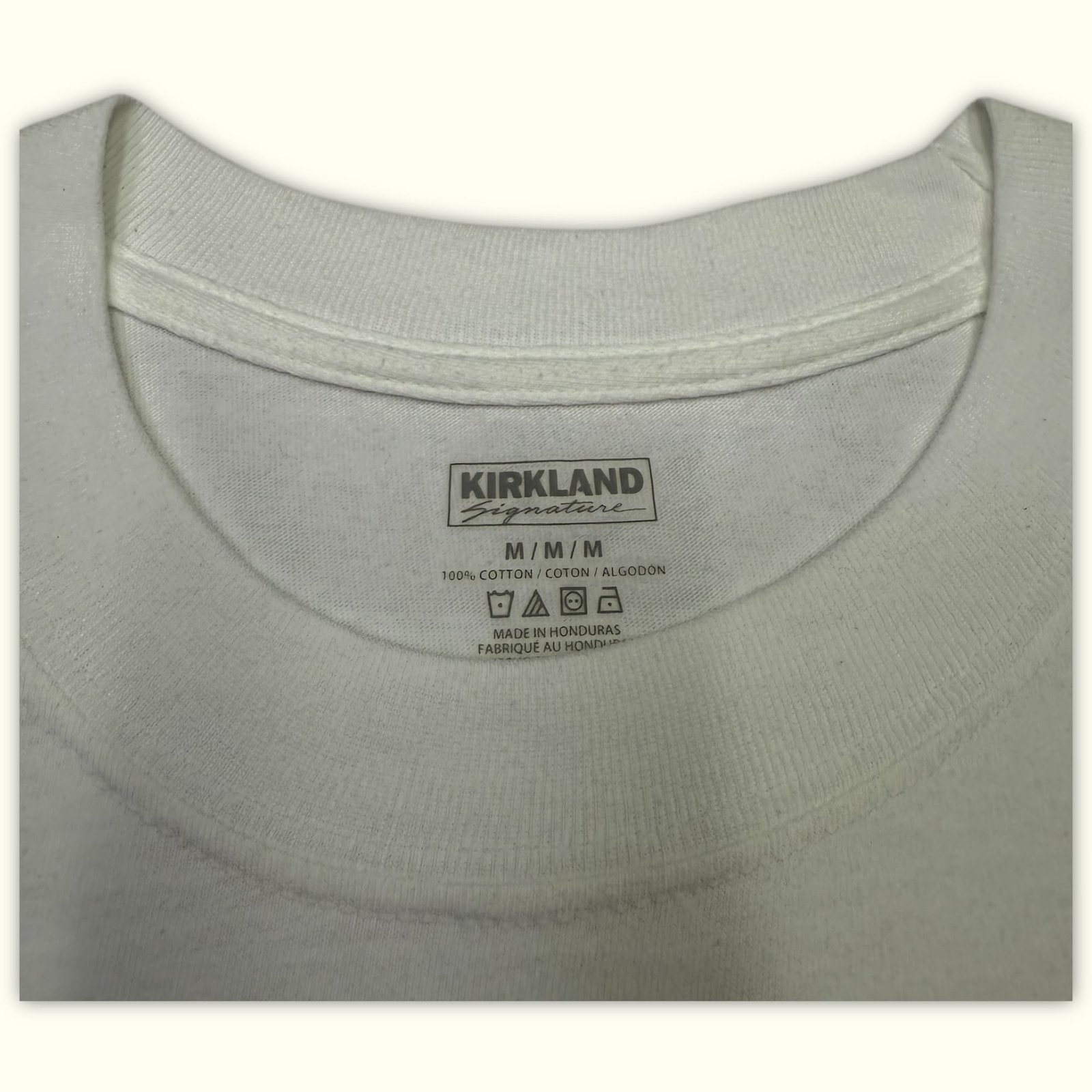 Kirkland Signature T-shirt Regular Homme Minimaliste – M