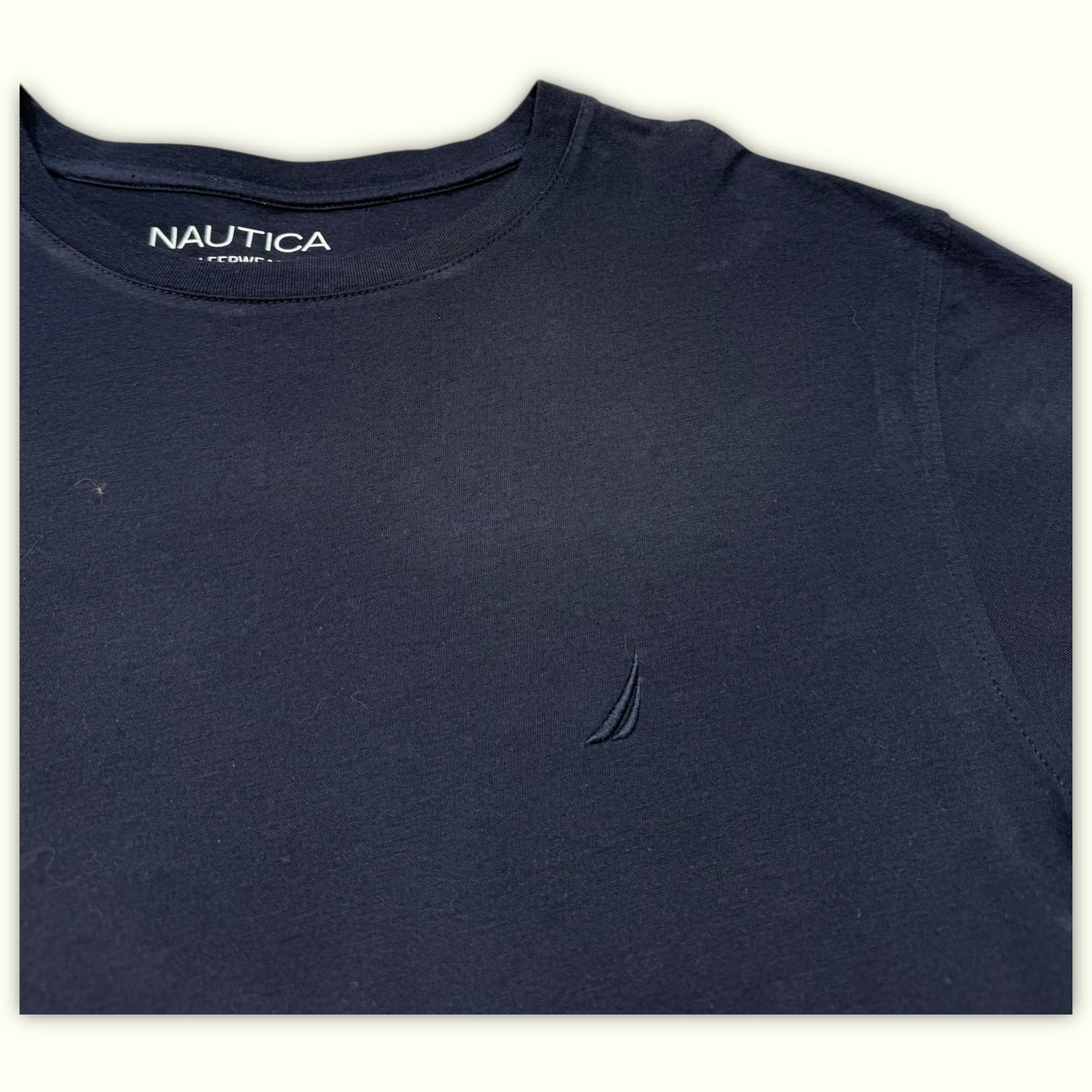 Nautica T-shirt Regular Homme Minimaliste – XL