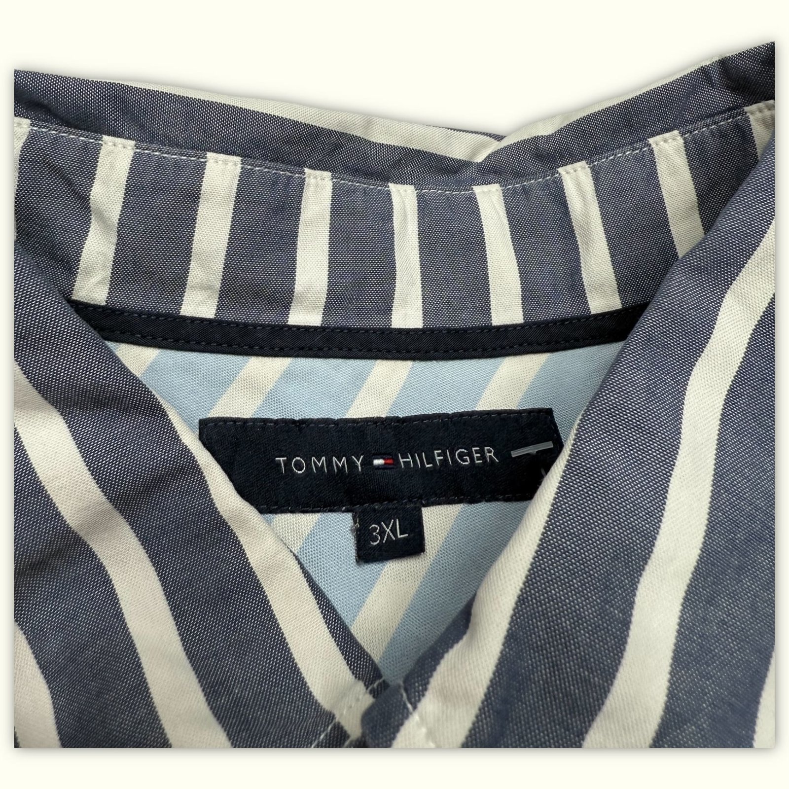 Tommy Hilfiger camisa Oversized Homem Preppy – 3XL