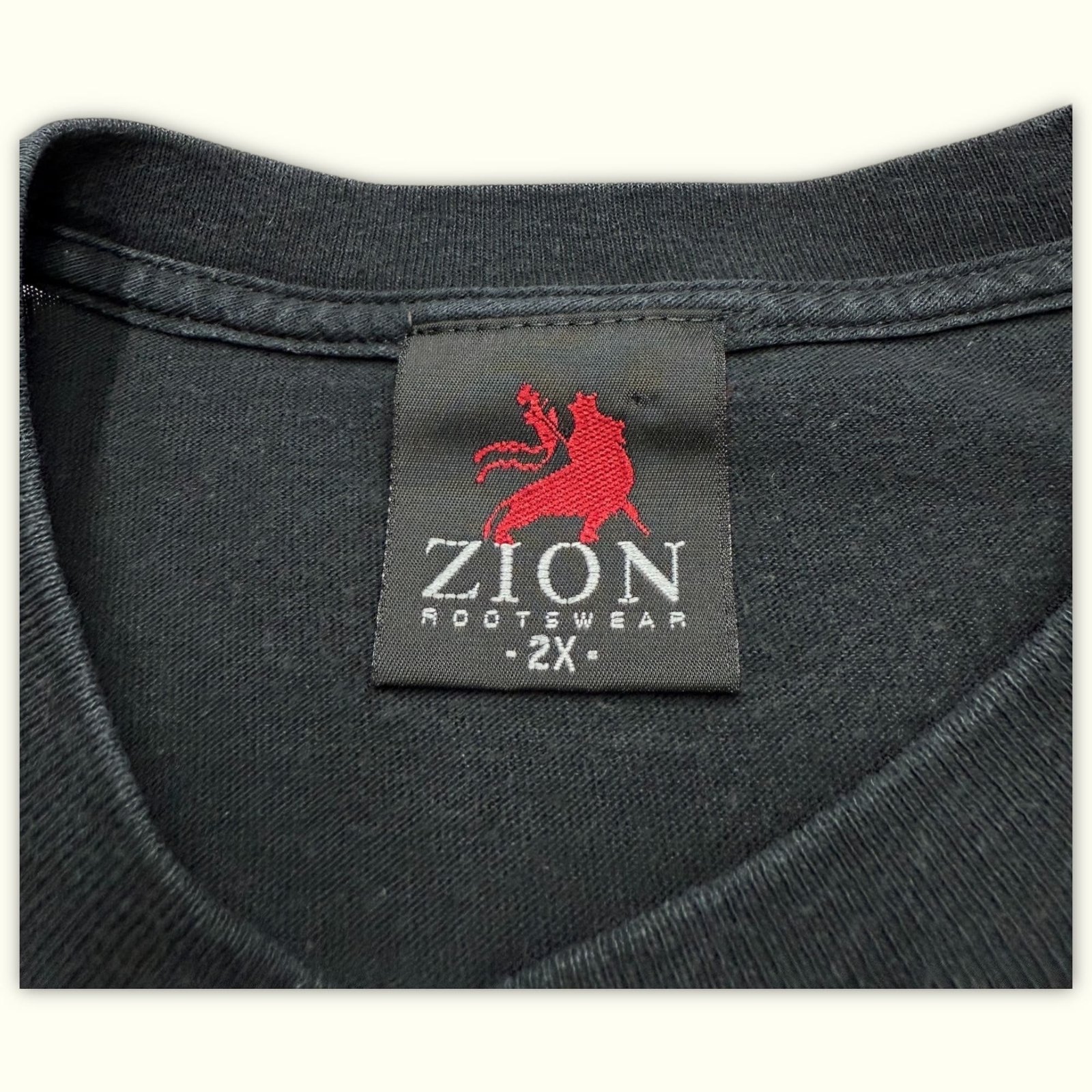 Zion Rootswear T-shirt Oversize Homme 2010s Streetwear – XXL