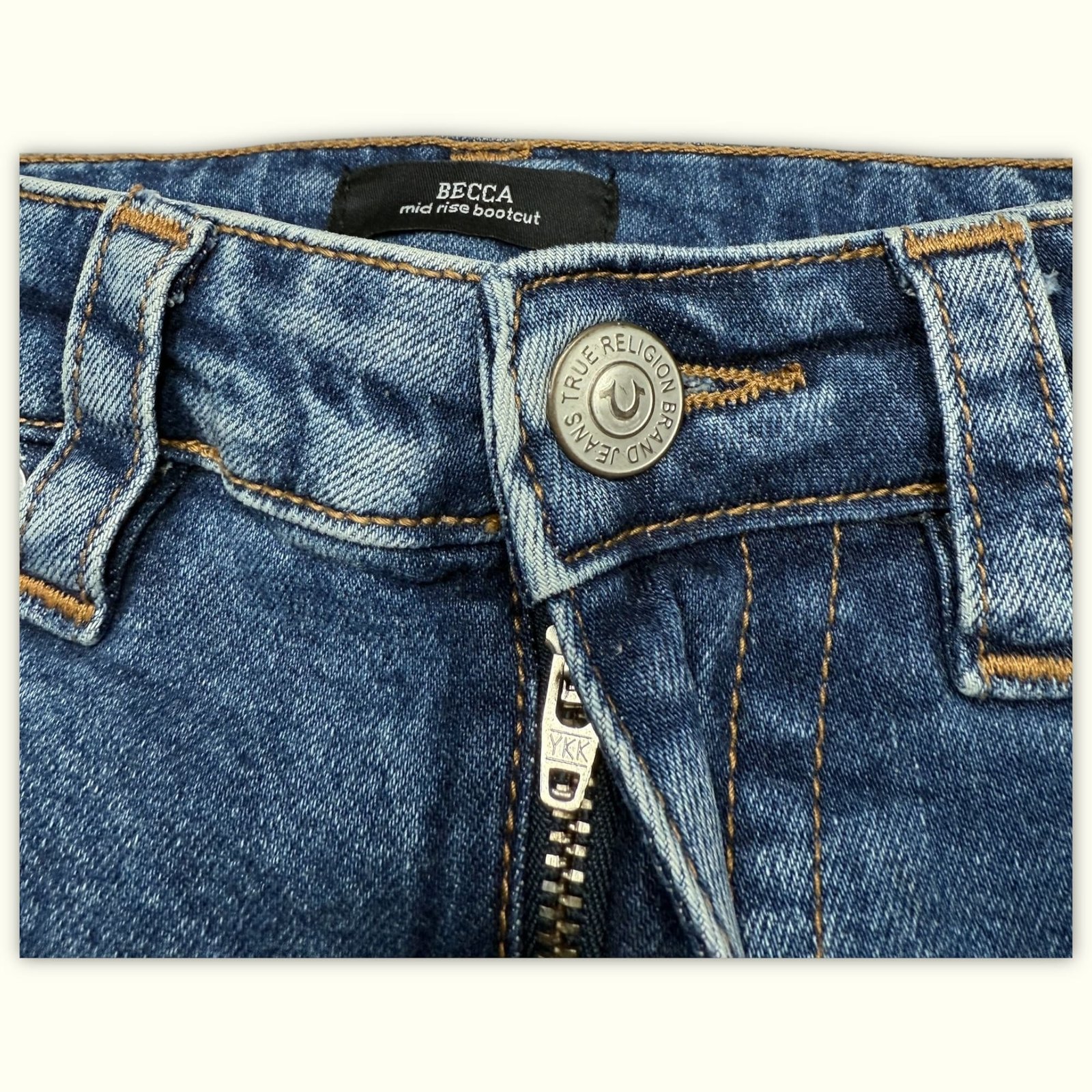 True Religion Jean Bootcut Femme Y2K – W31