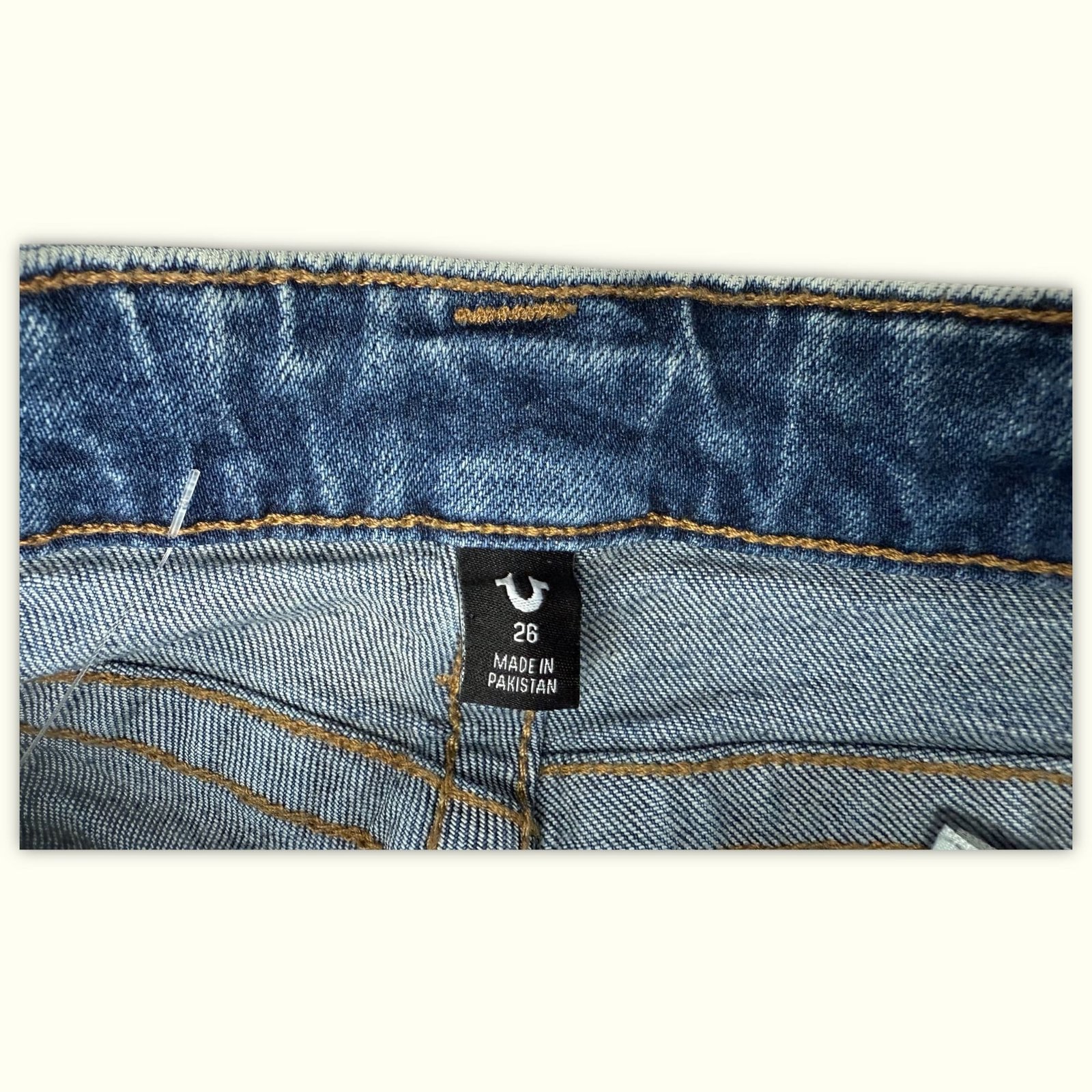 True Religion Jean Bootcut Femme Y2K – W26