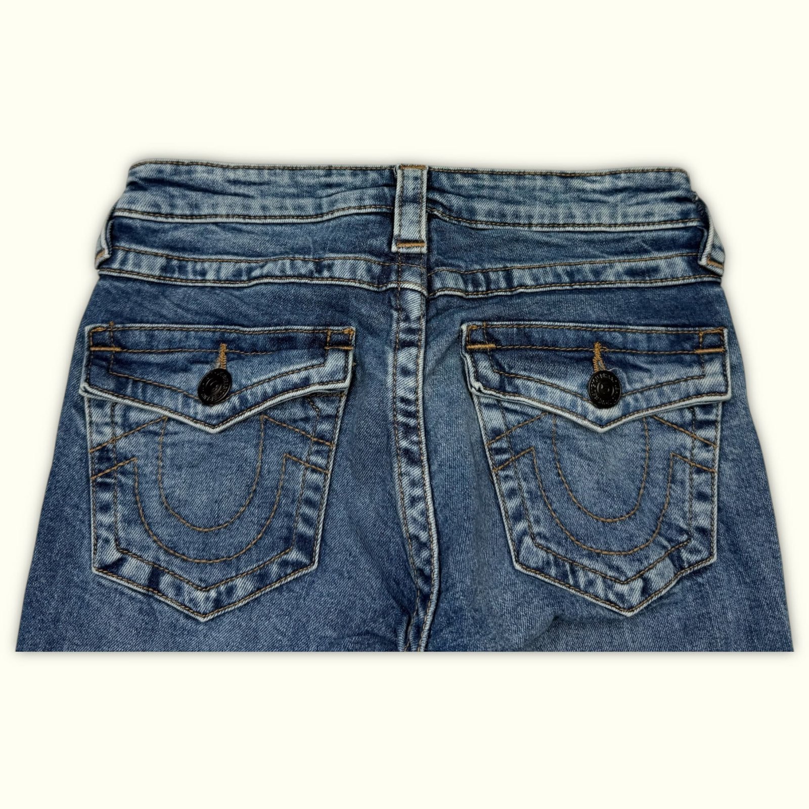 True Religion Jean Bootcut Femme 2010s Y2K – W26