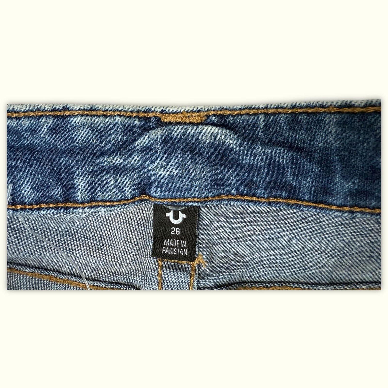 True Religion Jean Bootcut Femme 2010s Y2K – W26