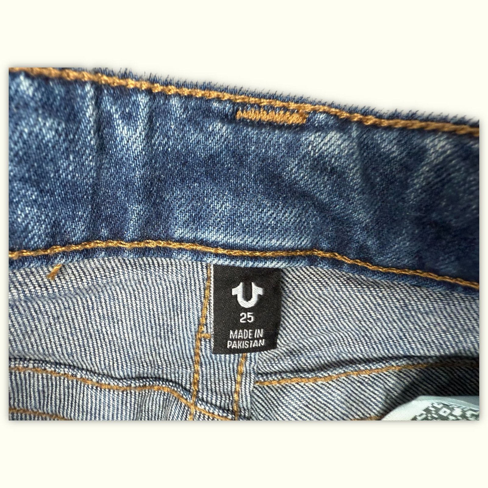 True Religion Jean Bootcut Femme 2010s Y2K – W25