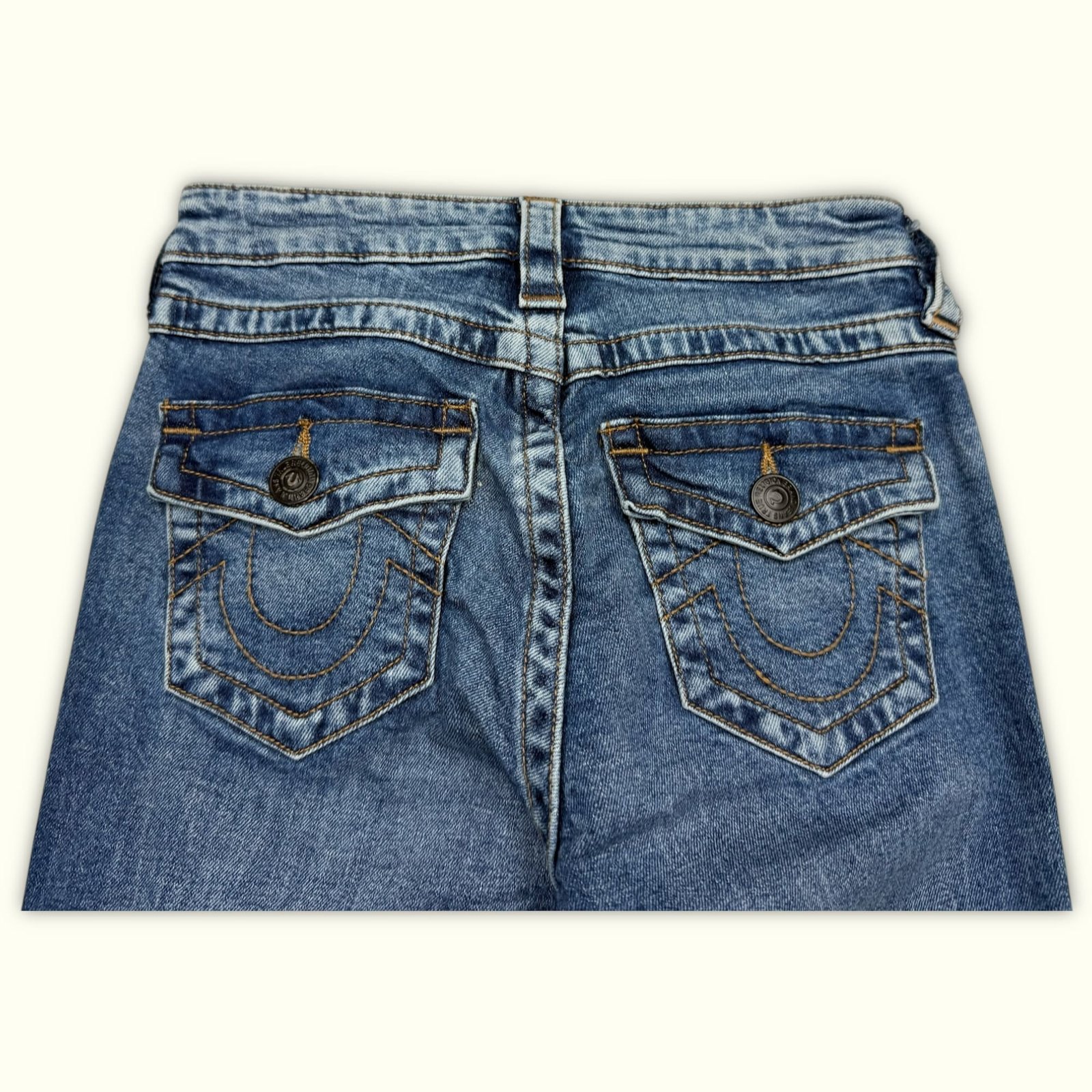 True Religion Jean Bootcut Femme 2010s Y2K – W25