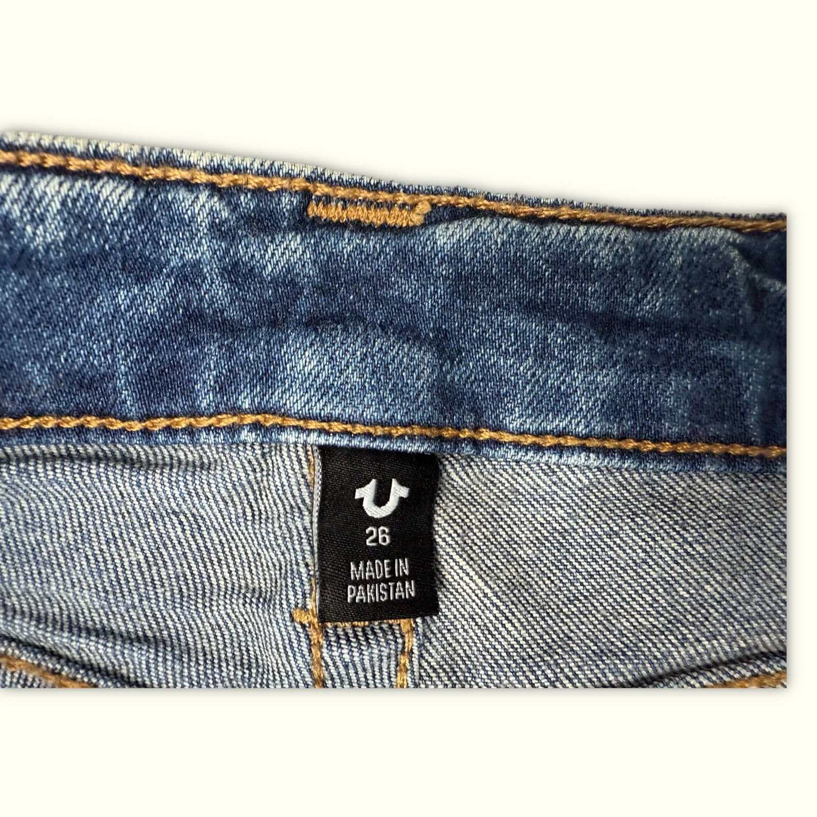 True Religion Jean Bootcut Femme 2010s Y2K – W26