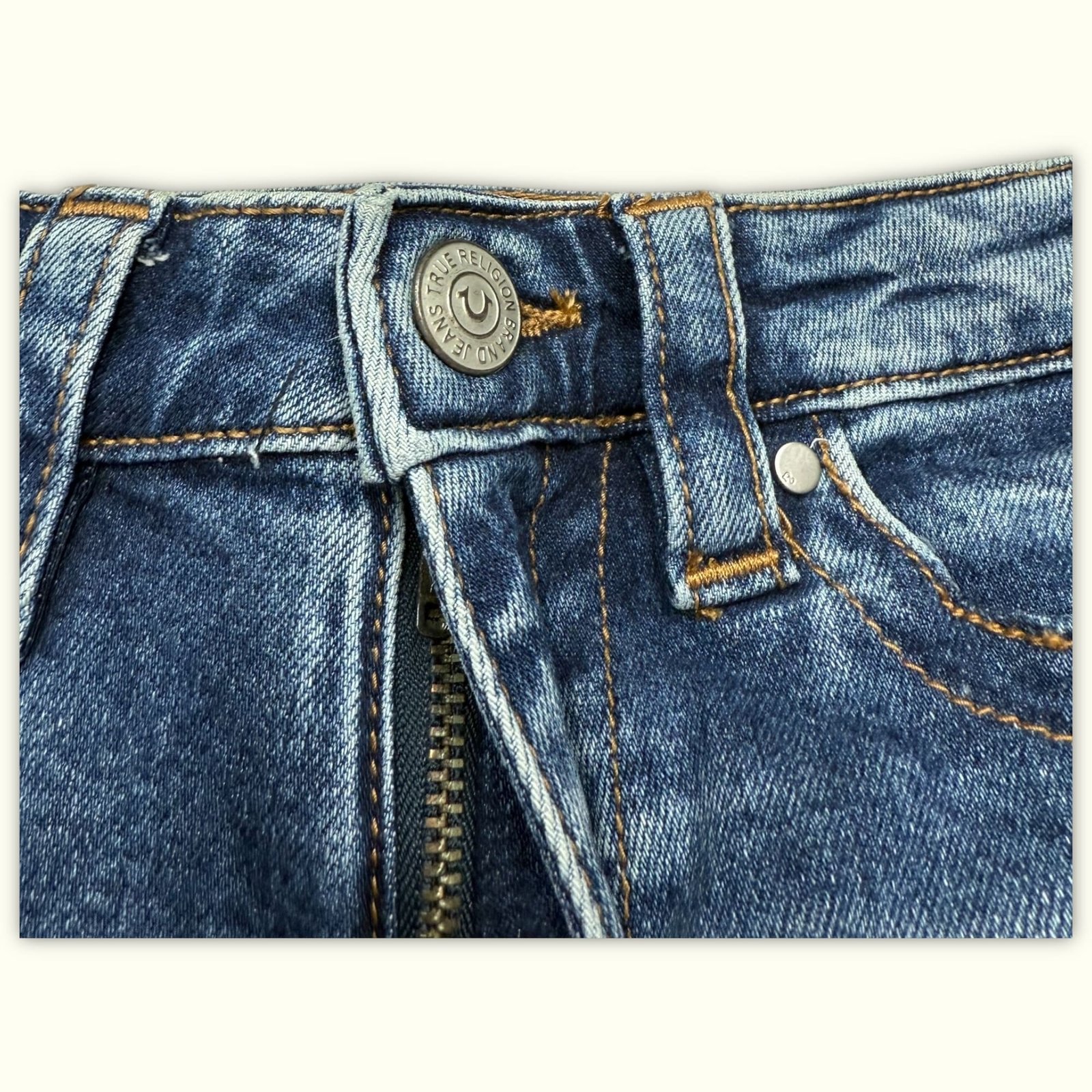 True Religion Jean Bootcut Femme 2010s Y2K – W26