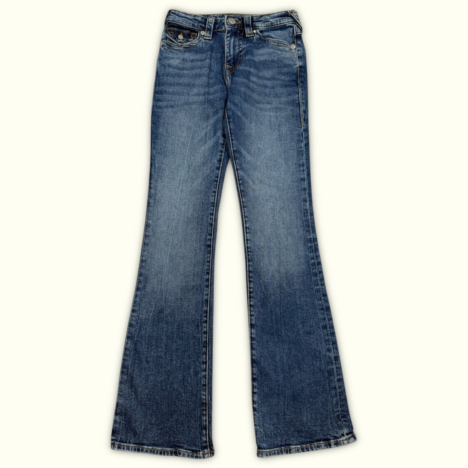 True Religion Jean Bootcut Femme 2010s Y2K – W26