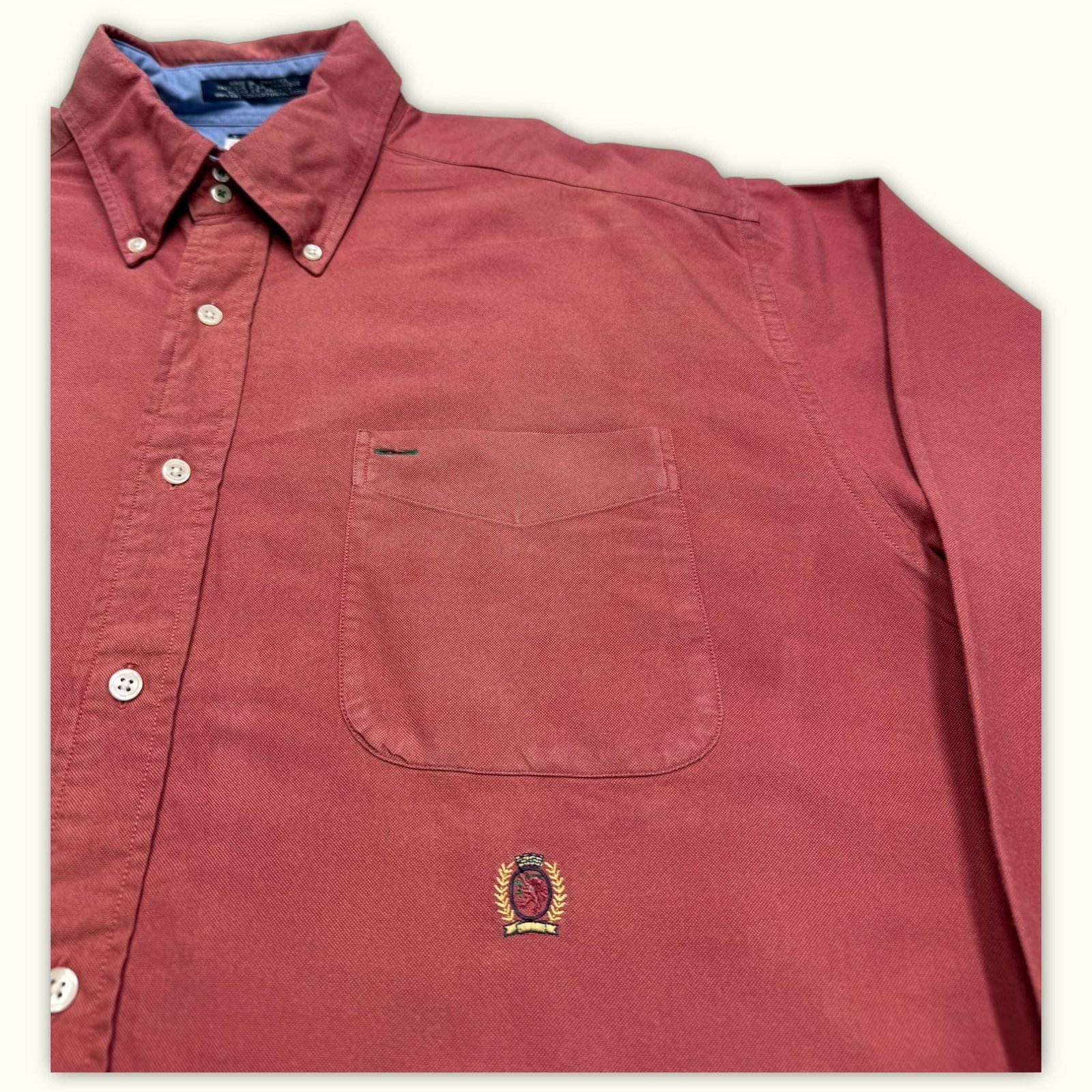 Tommy Hilfiger Chemise Oversize Homme 1990s Vintage – XL