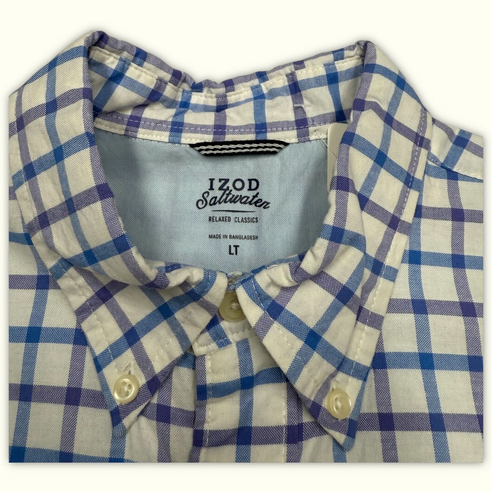 Izod Chemise Relaxed Homme Preppy – L