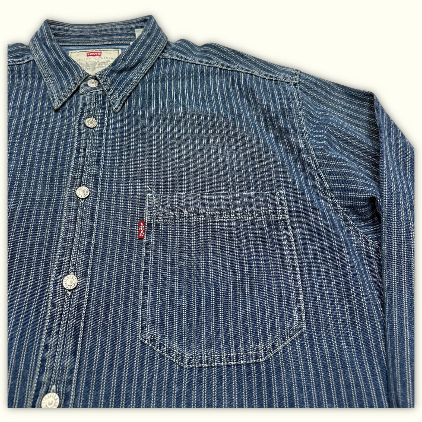 Levi'S Hemd Oversized Herren 1990s Workwear – L