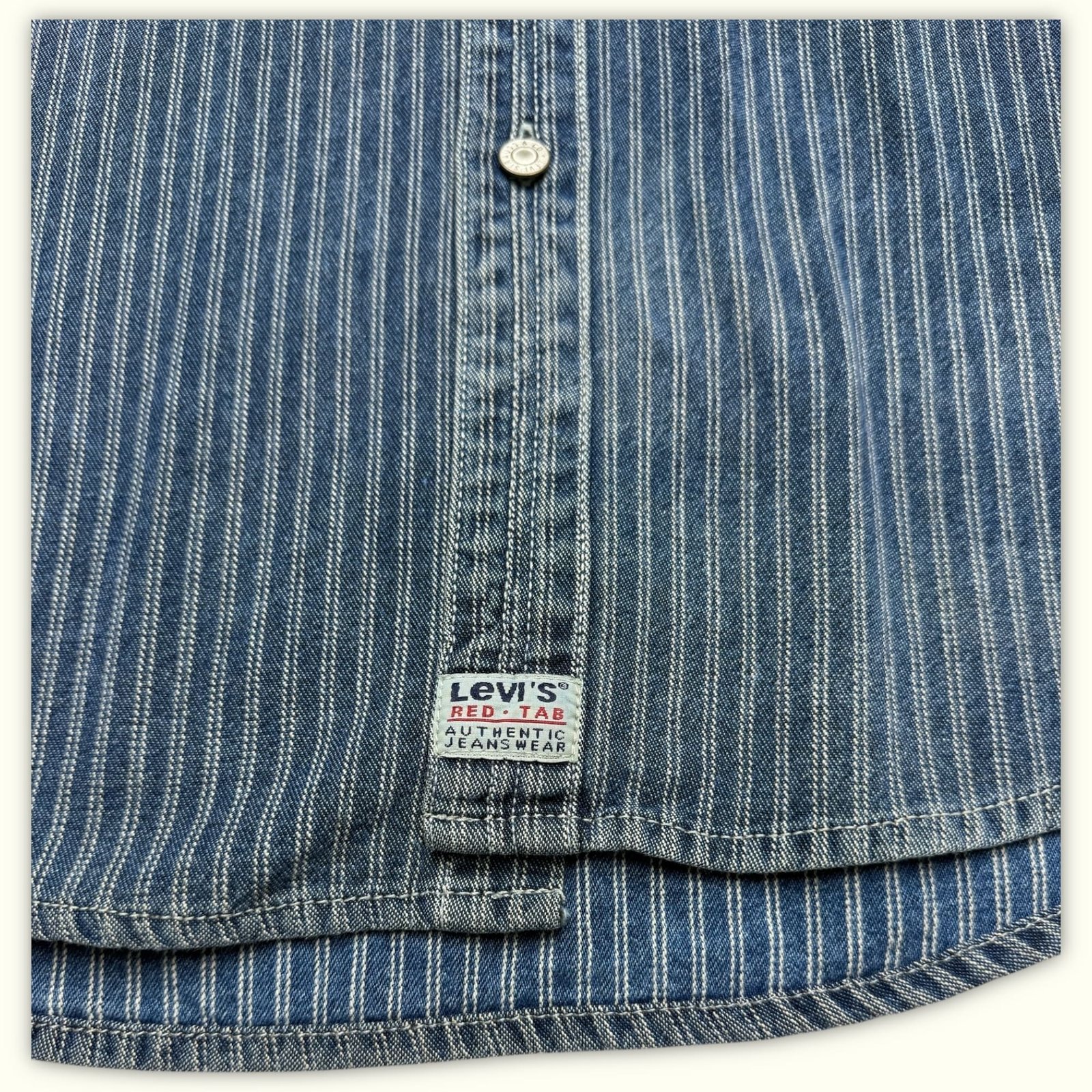 Levi'S Hemd Oversized Herren 1990s Workwear – L