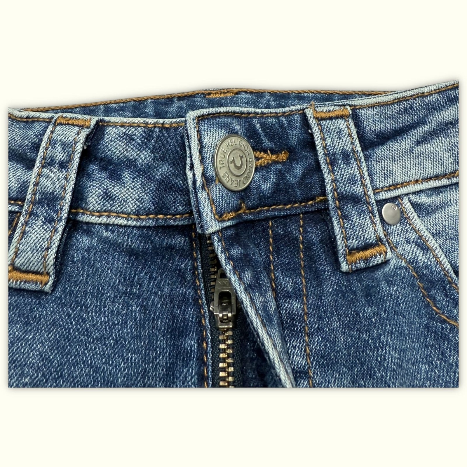 True Religion Jean Bootcut Femme 2000s Y2K – W28