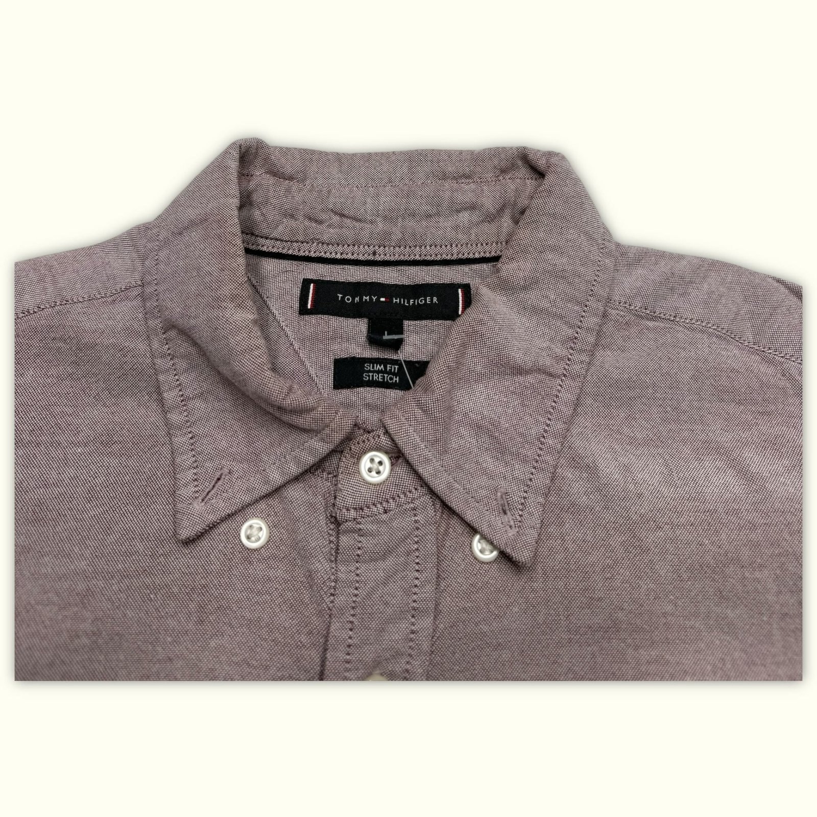 Tommy Hilfiger Chemise Slim Homme Preppy – L