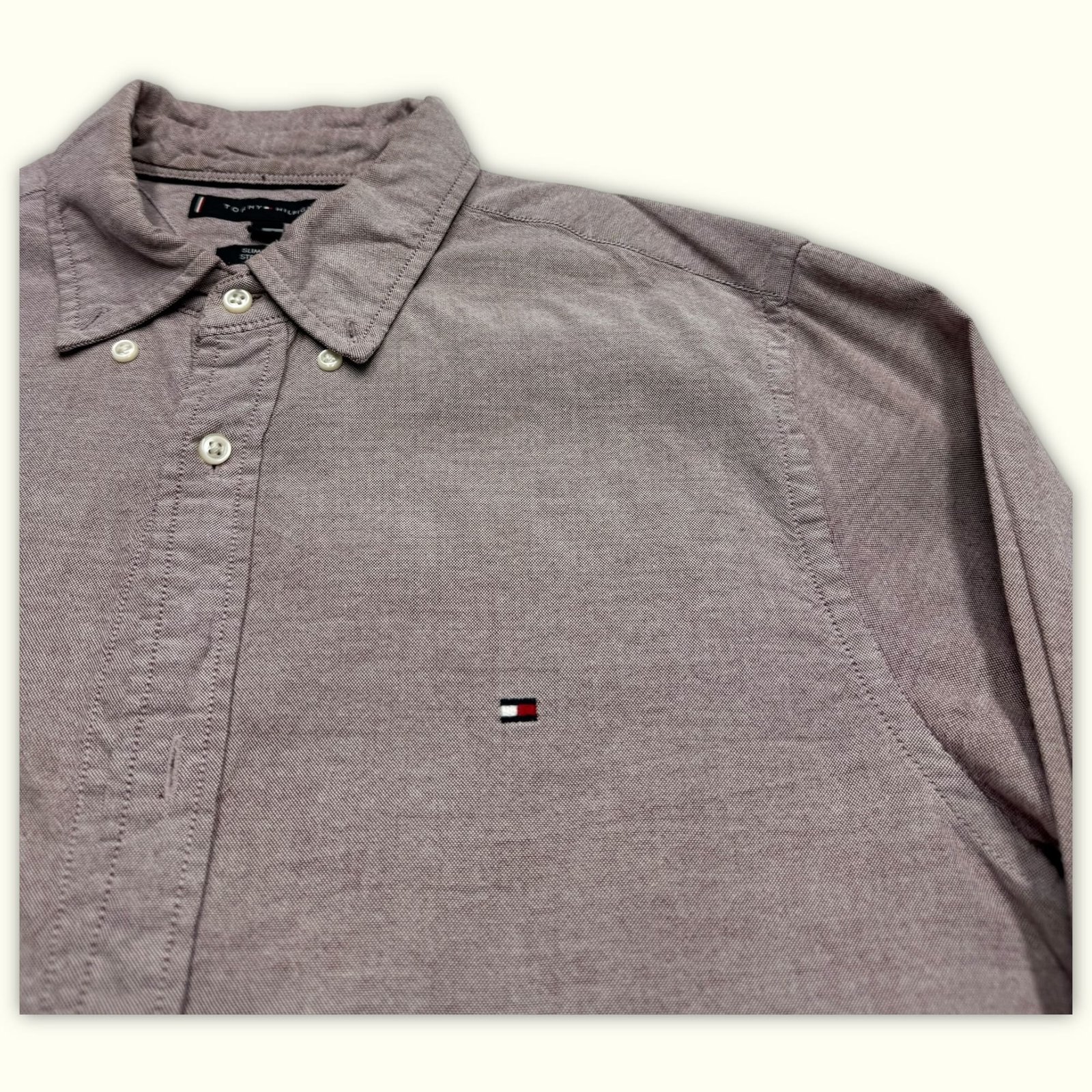 Tommy Hilfiger Chemise Slim Homme Preppy – L