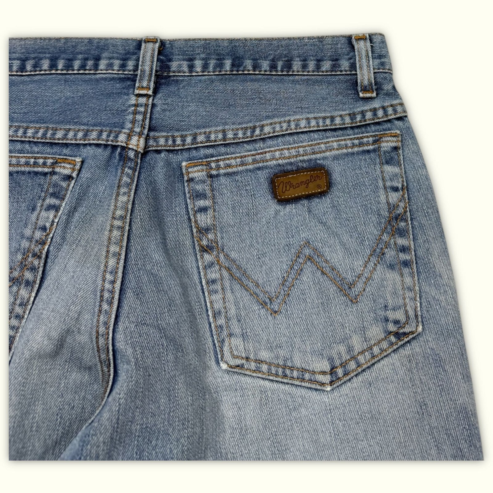Wrangler Jean Regular Homme 1990s Western – W32