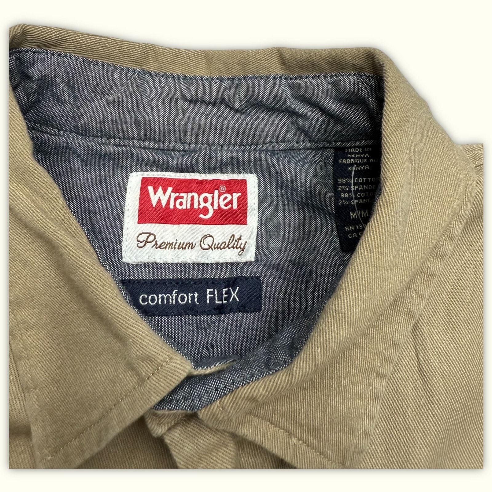 Wrangler Chemise Regular Homme 2010s Workwear – M