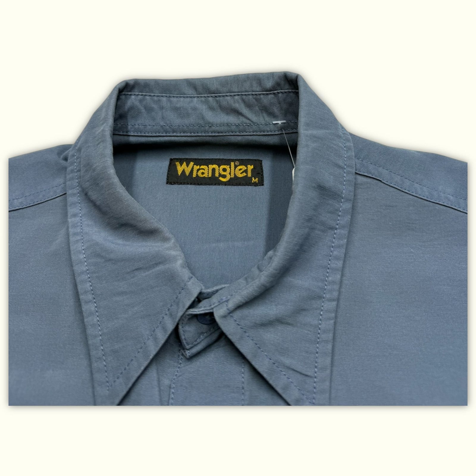 Wrangler Chemise Regular Homme 1990s Workwear – M