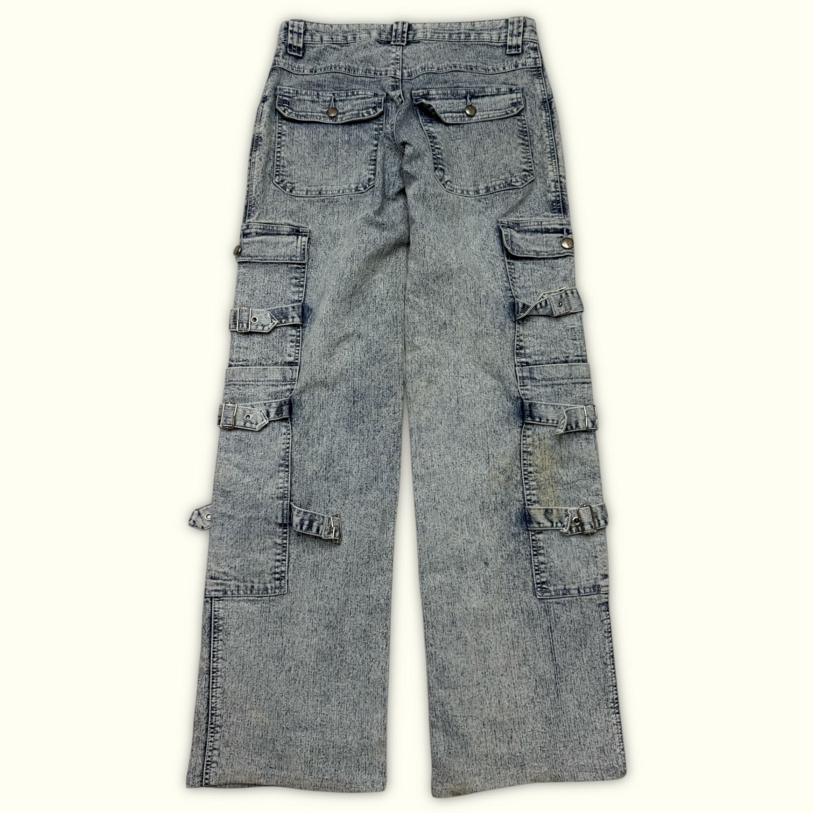 Difushi Pantalon cargo Regular Femme 2000s Y2K – W28
