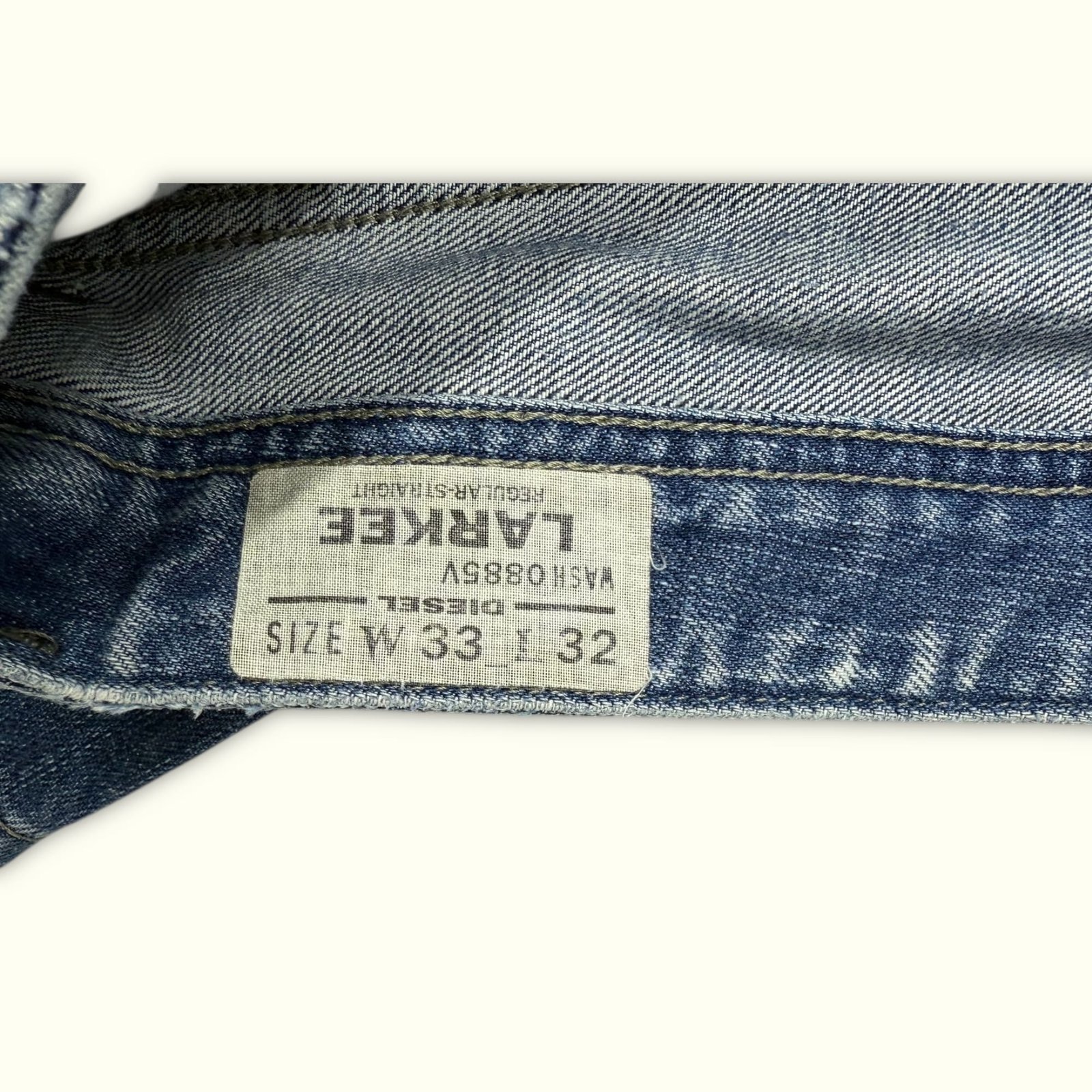 Diesel Vaqueros Regular Hombre 2010s Normcore – W33