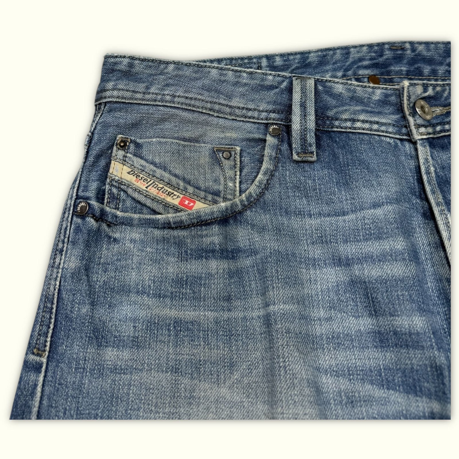 Diesel Vaqueros Regular Hombre 2010s Normcore – W33