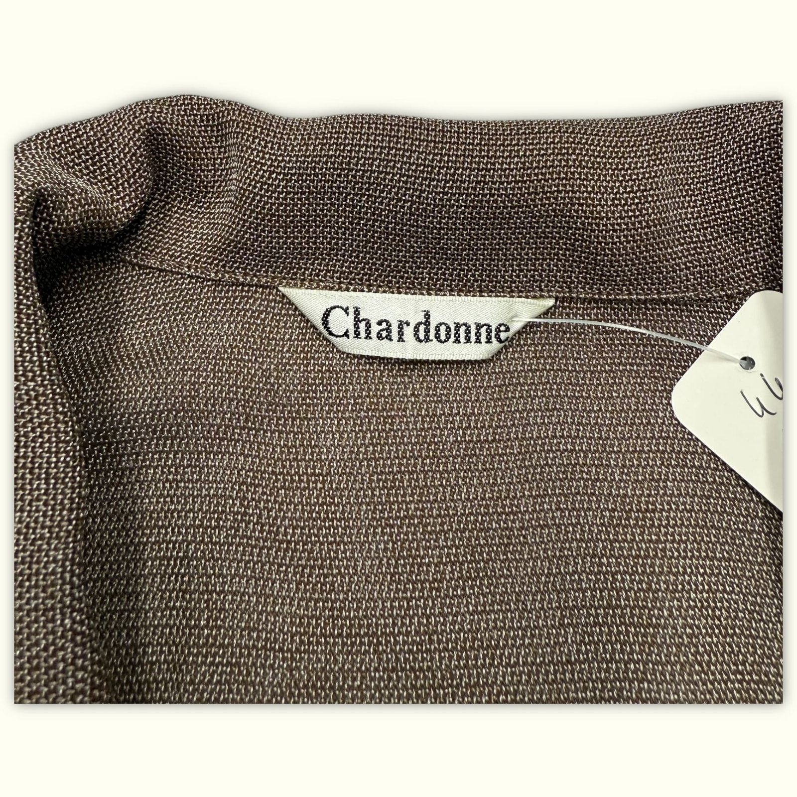 Chardonne Blazer Regular Femme 1990s Vintage – L