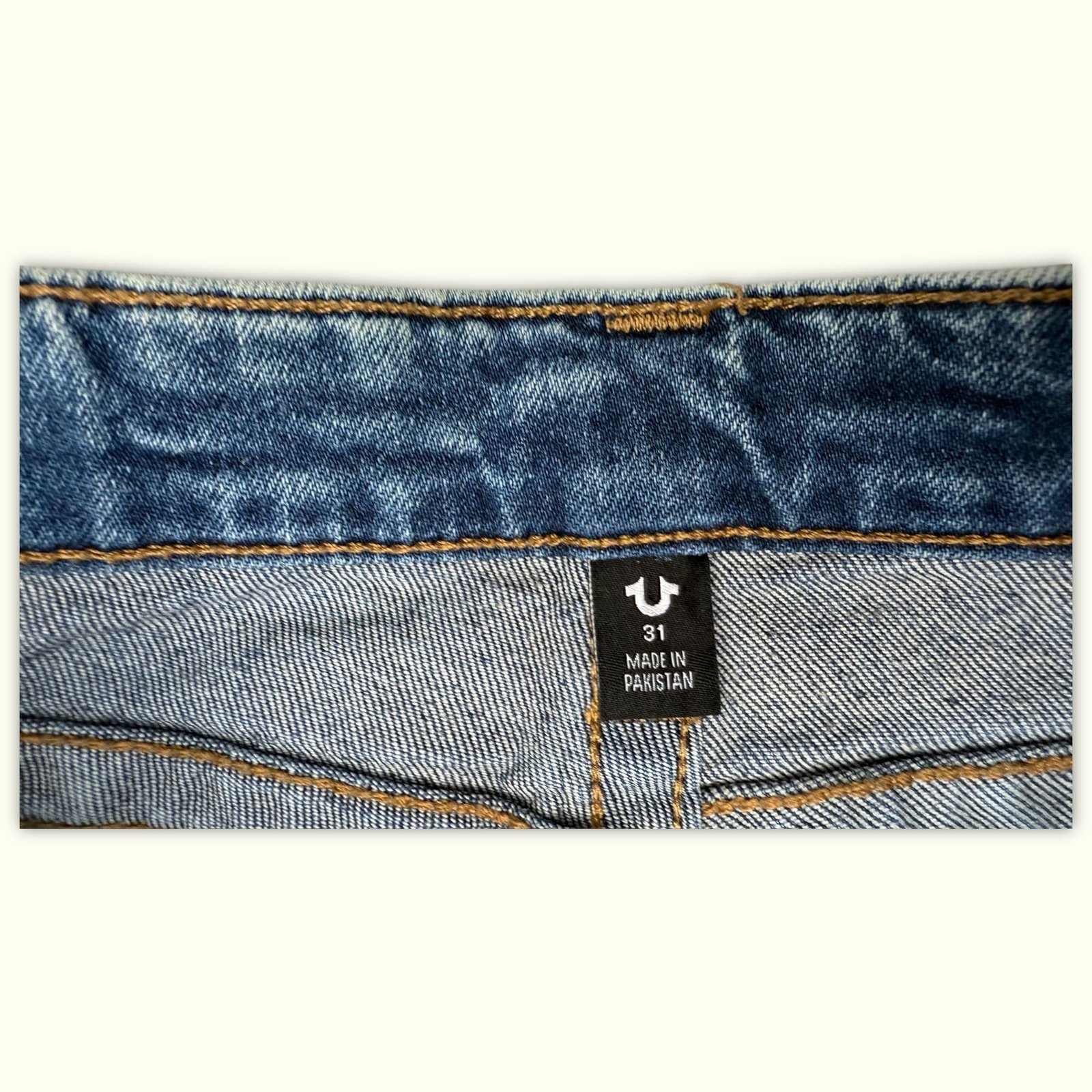 True Religion Jean Regular Femme Y2K – W31