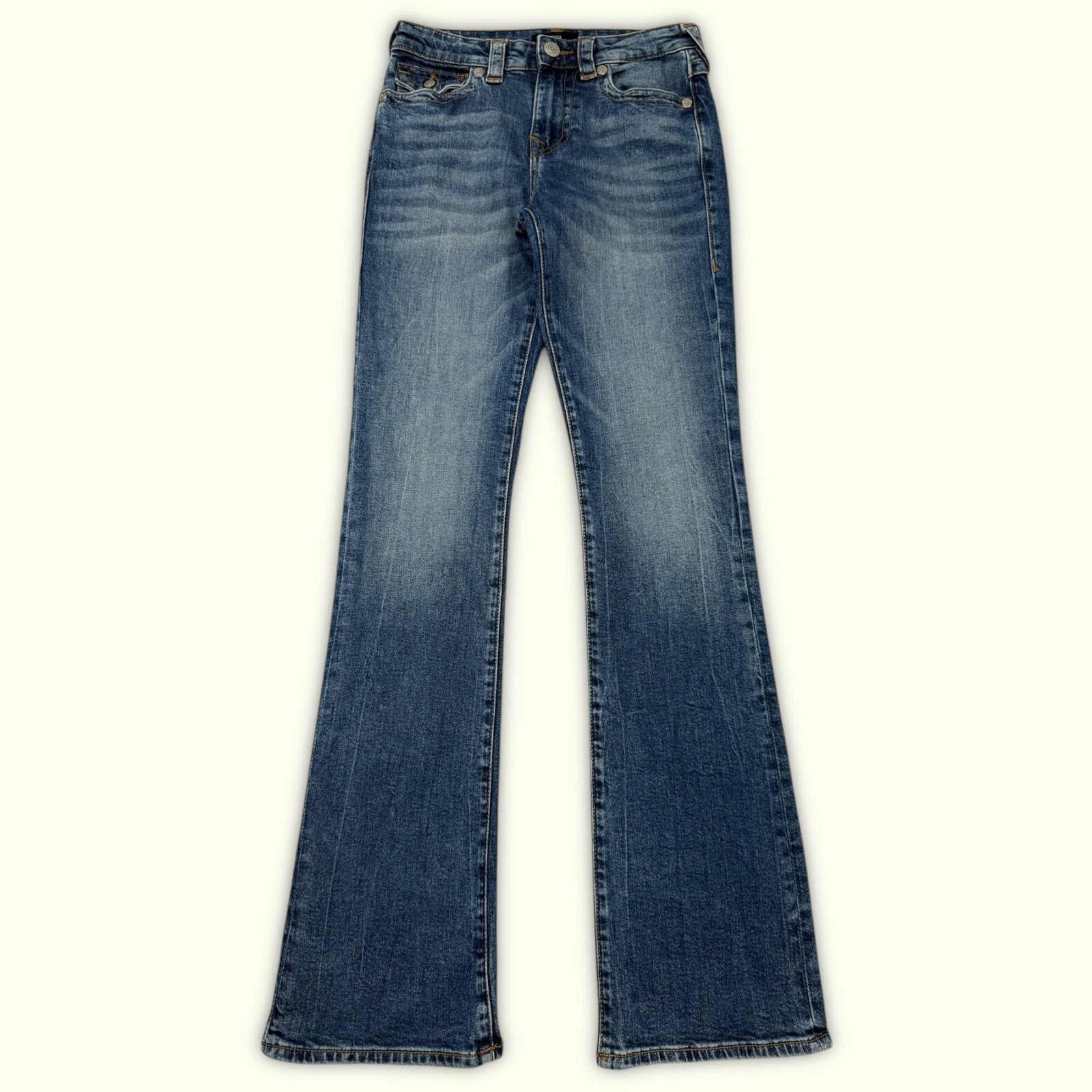 True Religion Jean Évasé Femme 2010s Y2K – W27