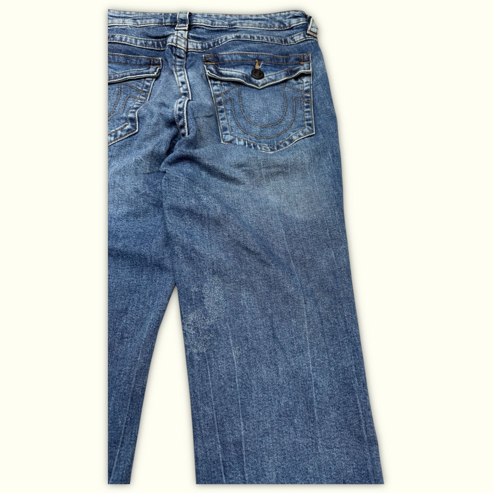 True Religion Jean Bootcut Femme 2010s Y2K – W33