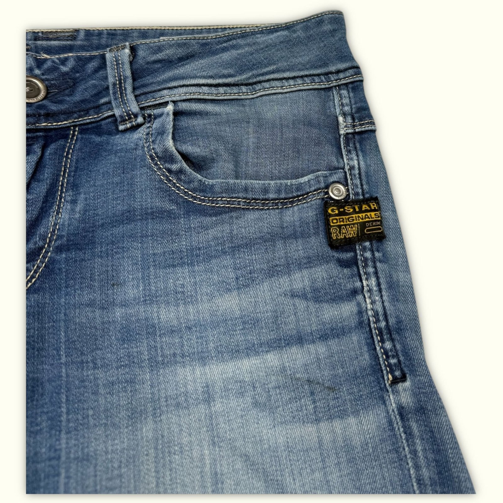 G-Star Jean Slim Femme 2010s Indie sleaze – W27