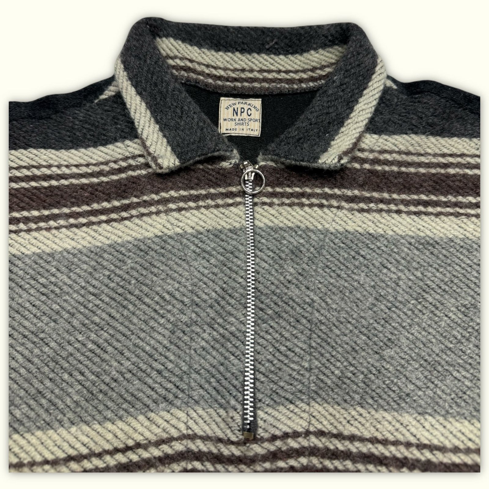 Npc Demi-zip Regular Homme Vintage – L