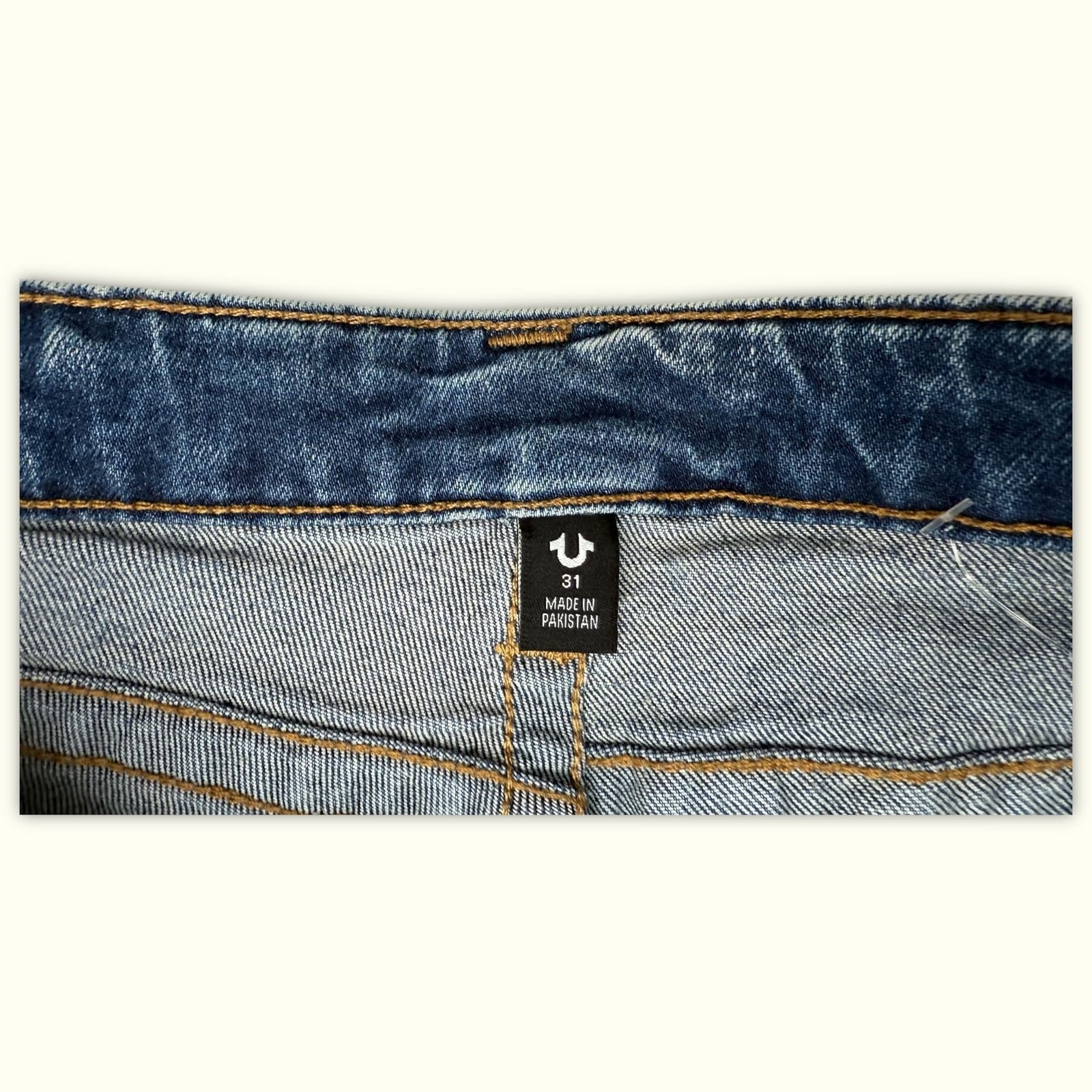 True Religion Jean Regular Femme 2010s Y2K – W31
