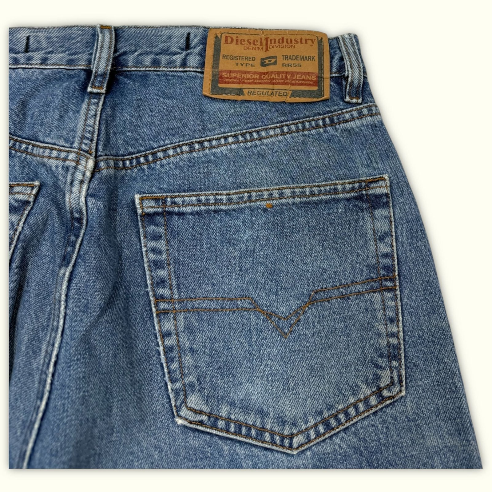 Diesel Jean Regular Homme 1990s Vintage – W31