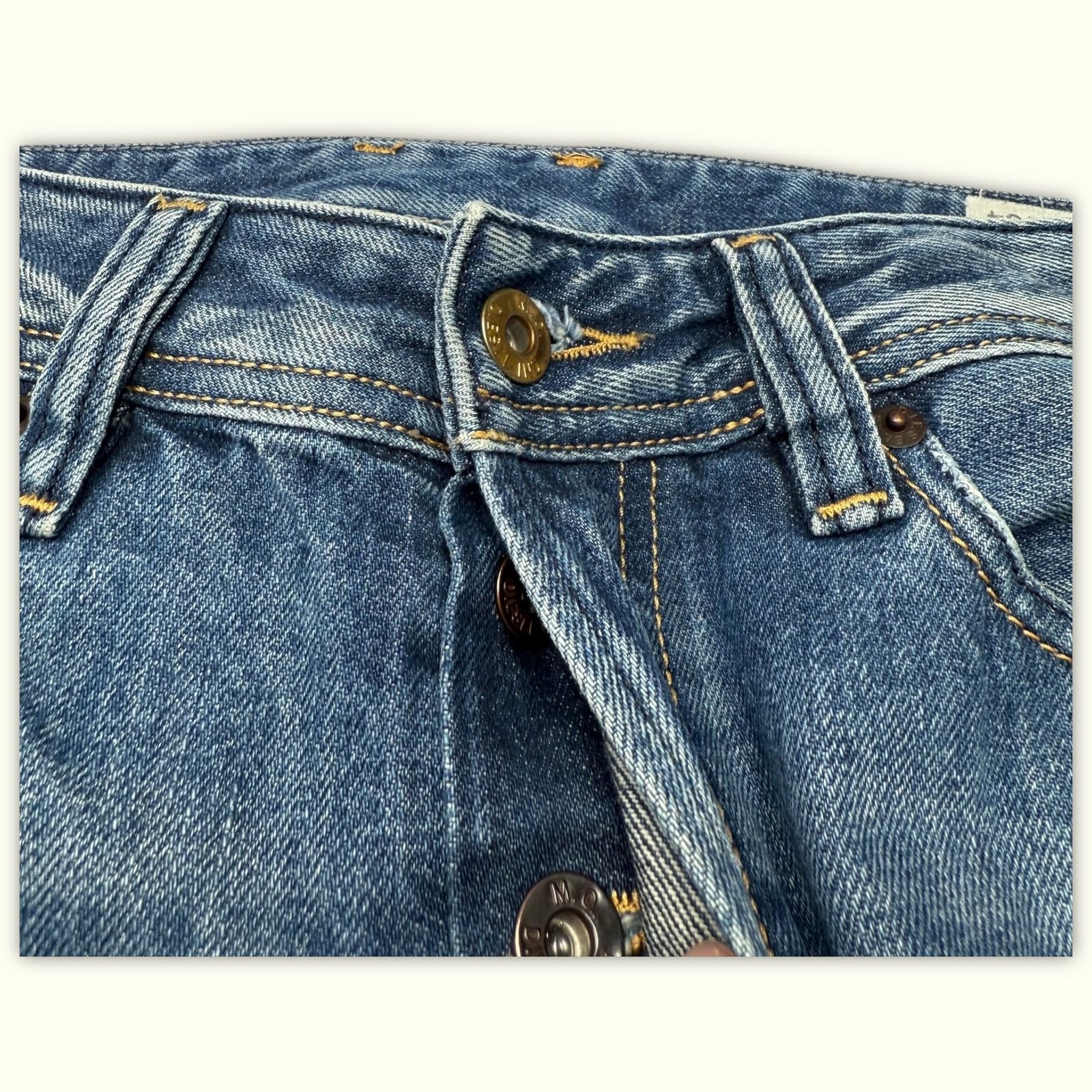 Diesel Jean Regular Homme 2000s Vintage – W32